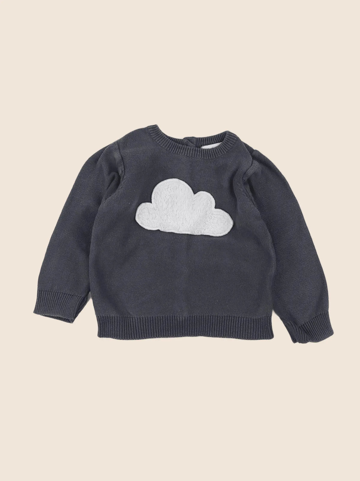 La Redoute - pull gris - 6 mois
