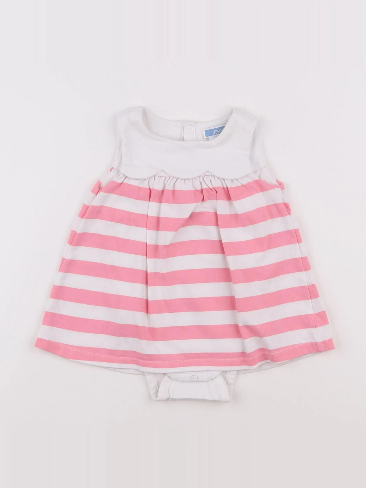 Jacadi - robe blanc - 6 mois