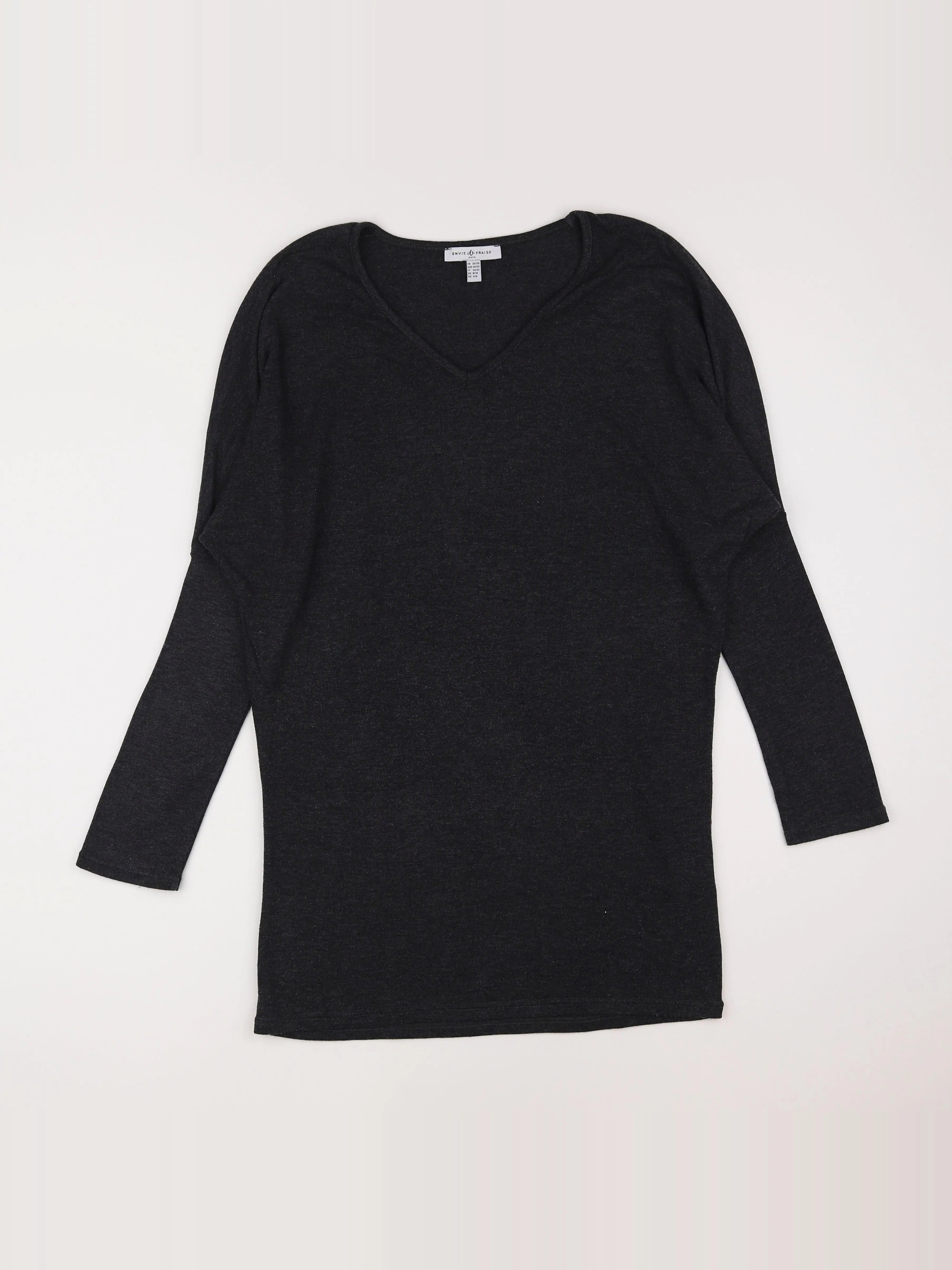 Envie de fraise - pull grossesse gris - 36 à 38