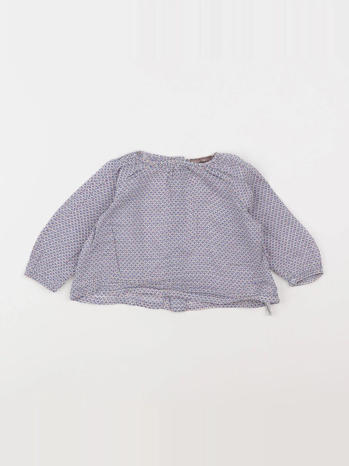 Boutchou - blouse multicolore - 9 mois