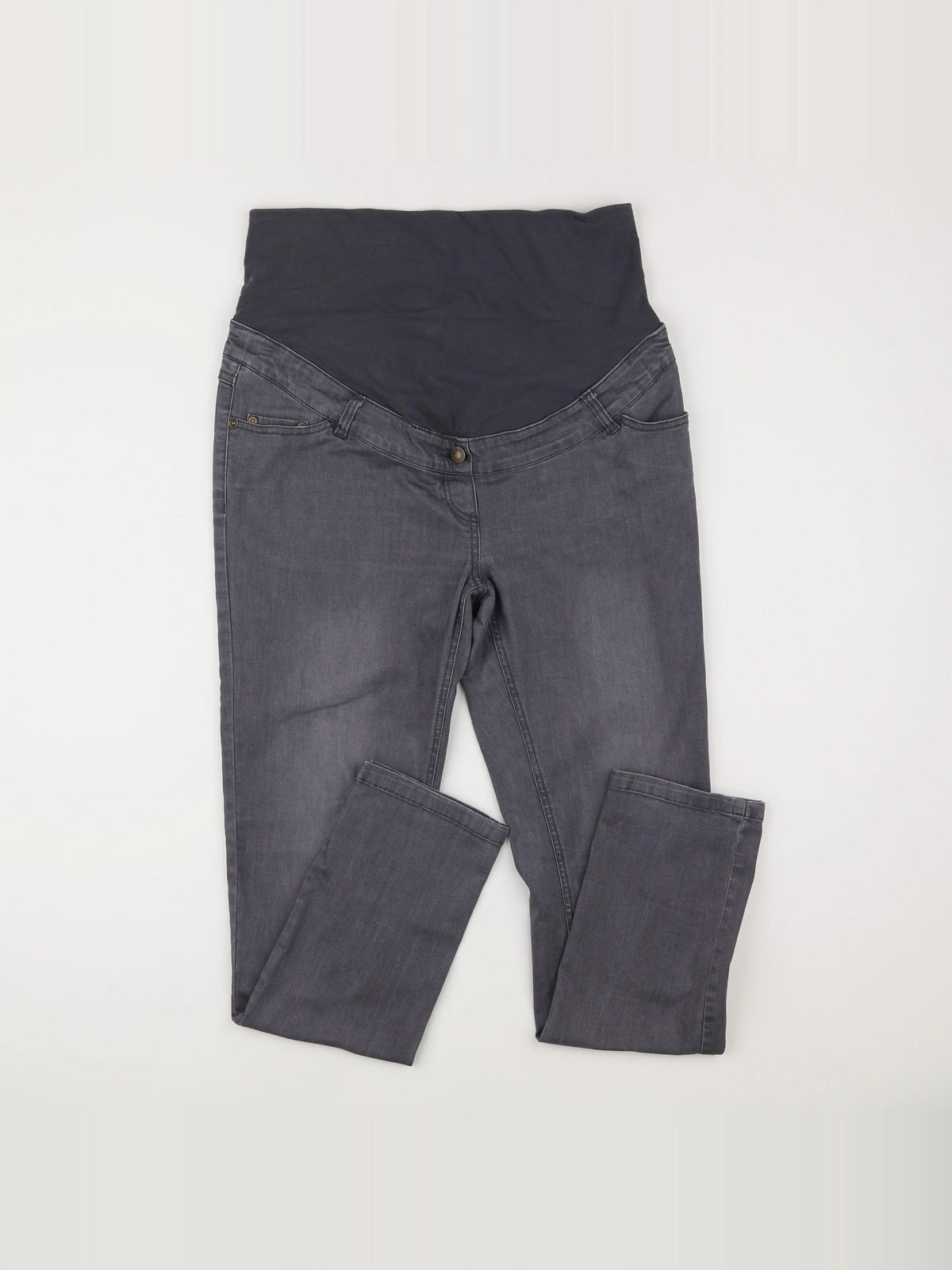 Vertbaudet - jean grossesse gris - 44