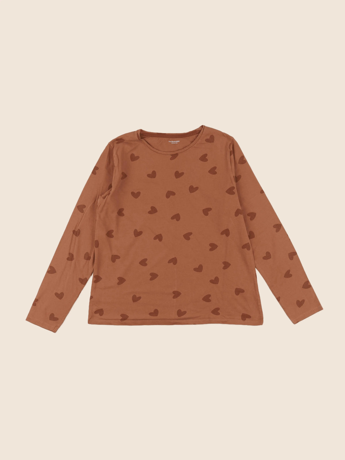 Vertbaudet - tee-shirt marron - 14 ans