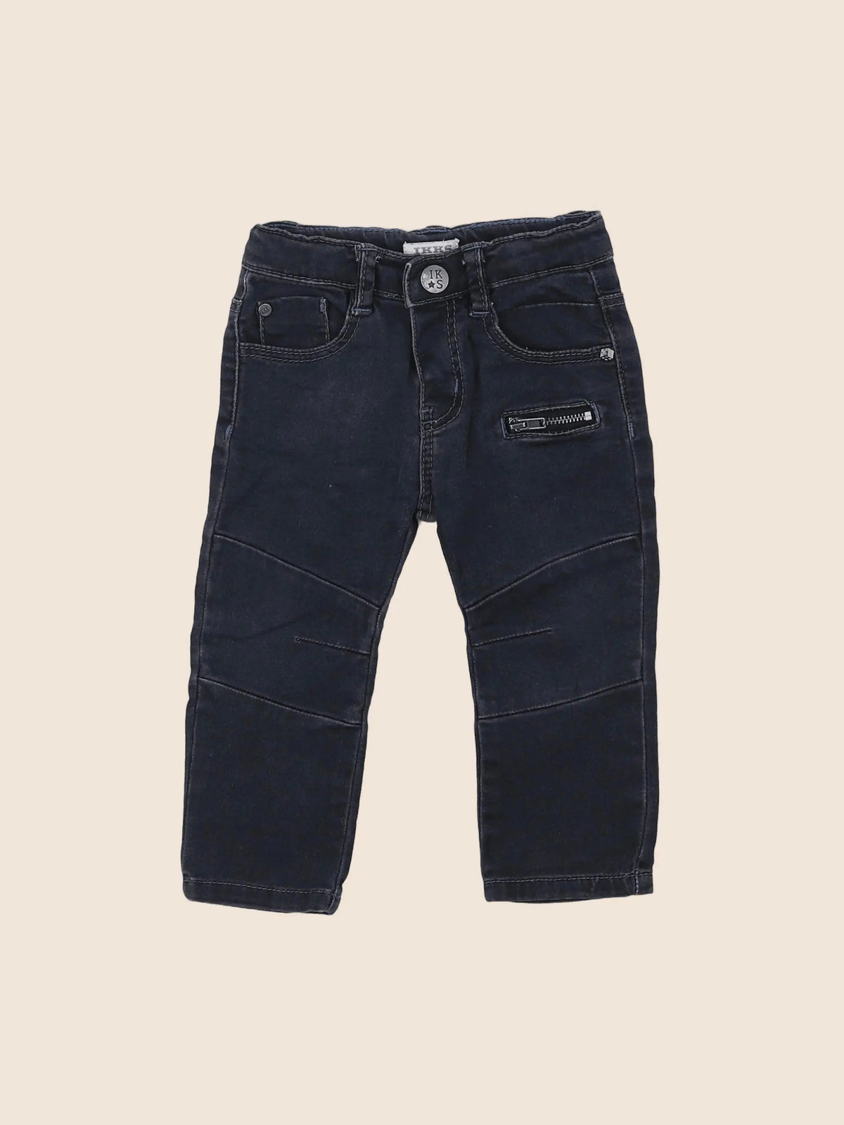 IKKS - jean gris - 6 mois