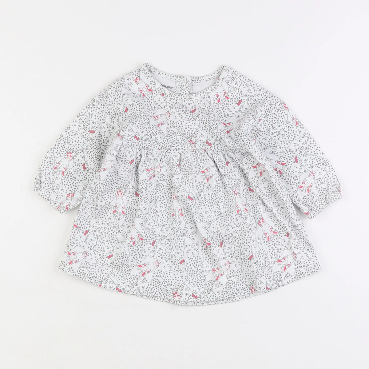Vertbaudet - robe multicolore - 6 mois