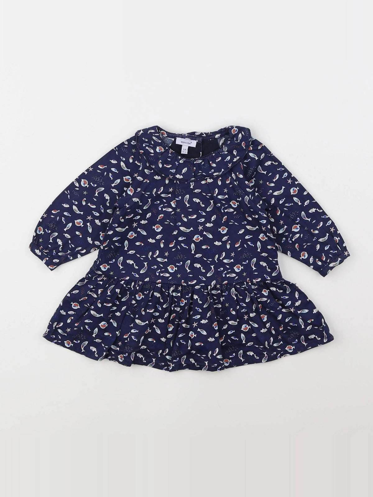 Absorba - robe bleu - 6 mois