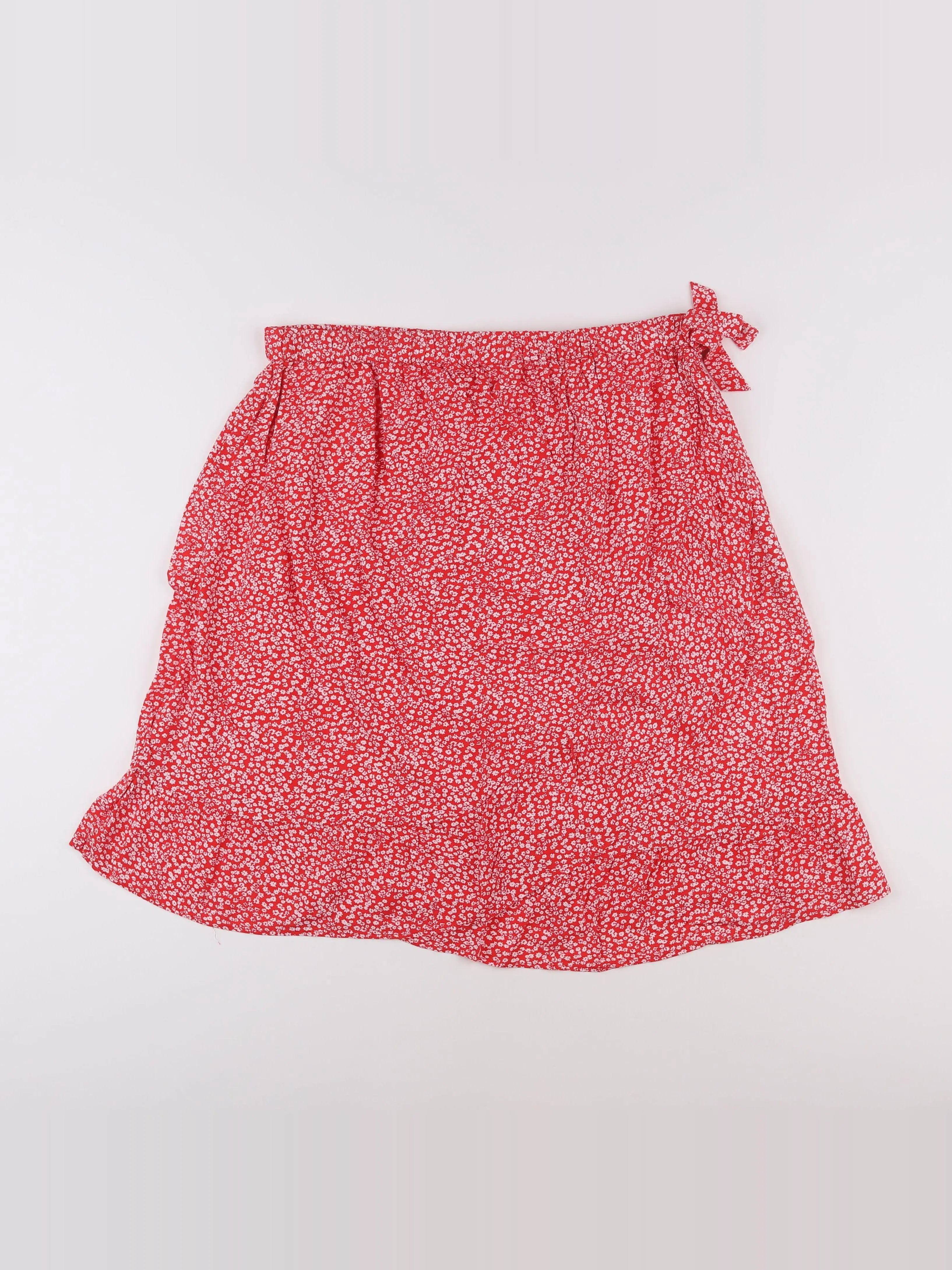 Only maternité - jupe grossesse rouge, blanc - 44 à 46