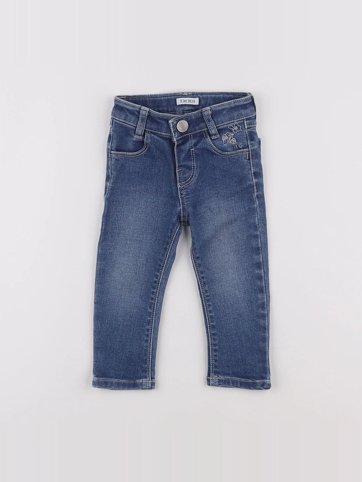 IKKS - jean bleu - 12 mois