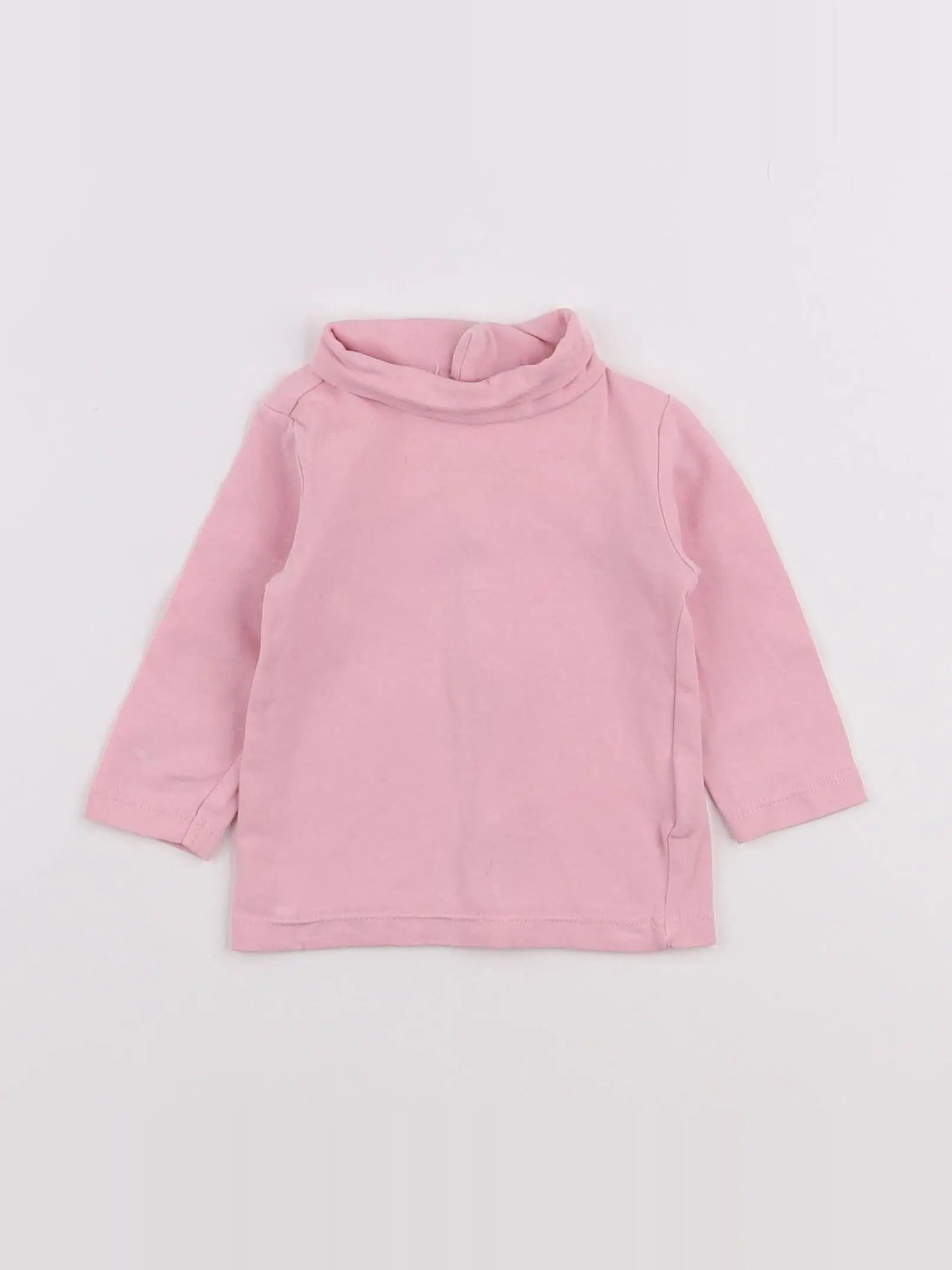 Vertbaudet - sous-pull rose - 3 mois