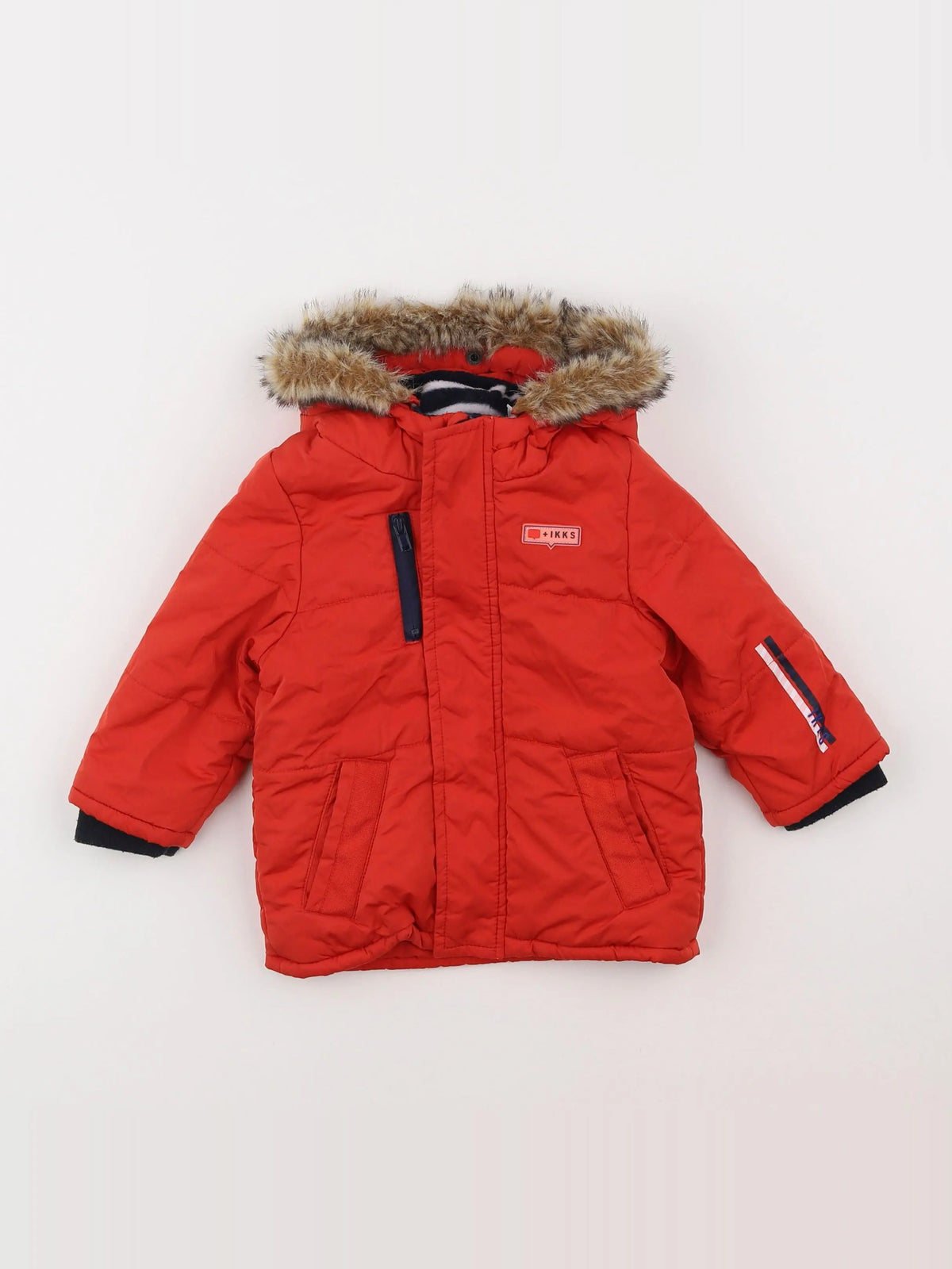 IKKS - doudoune rouge - 12 mois