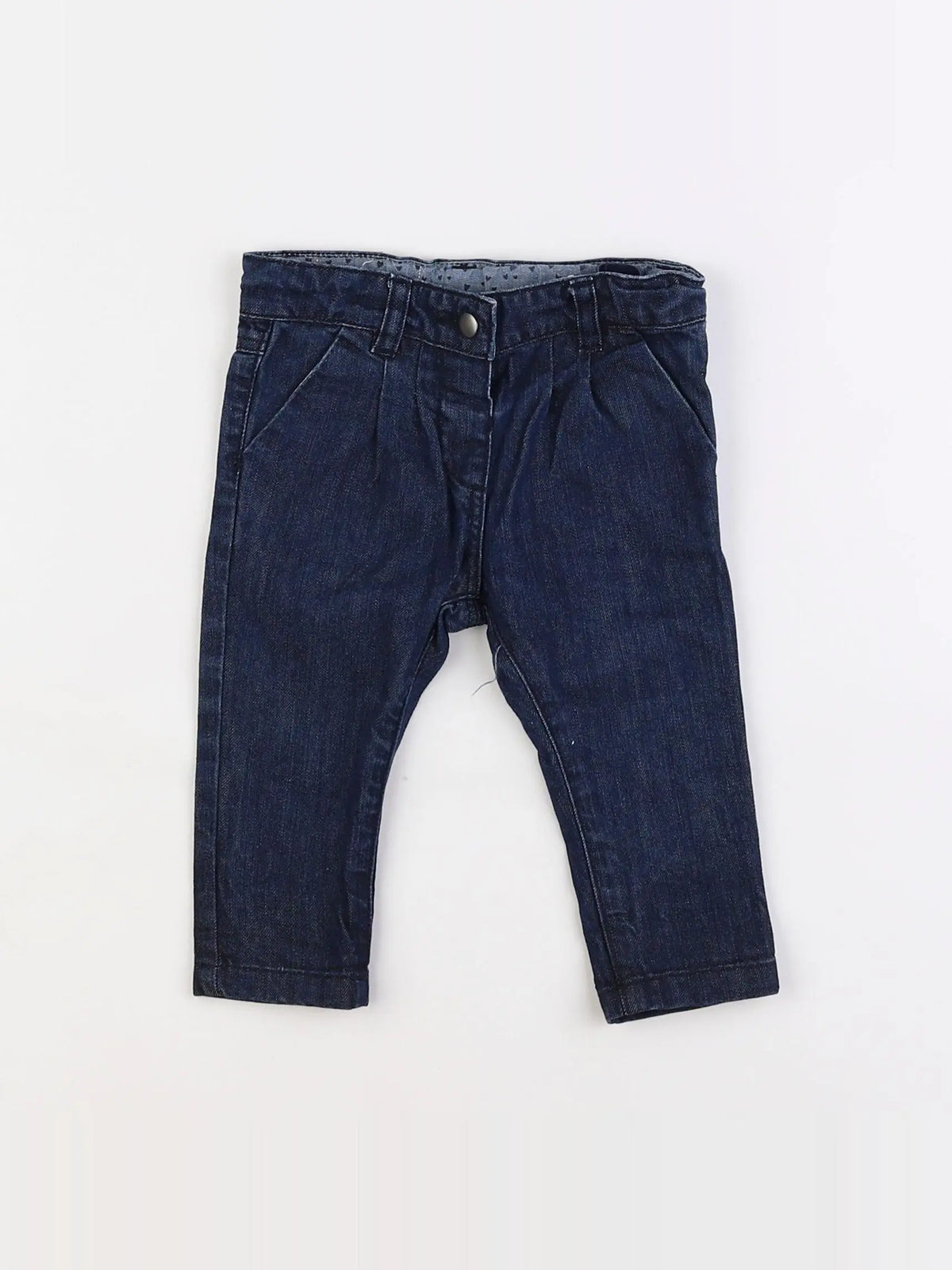 Boutchou - pantalon bleu - 6 mois