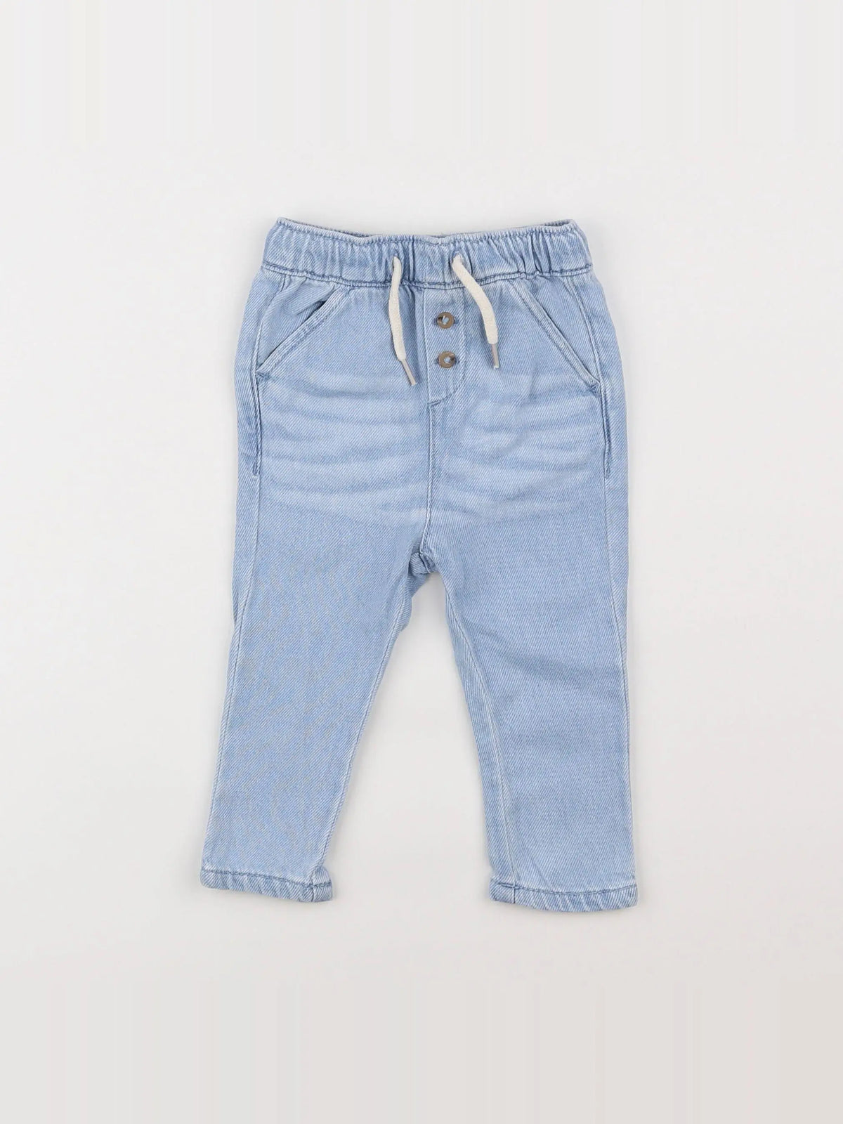 Vertbaudet - jean bleu - 9 mois