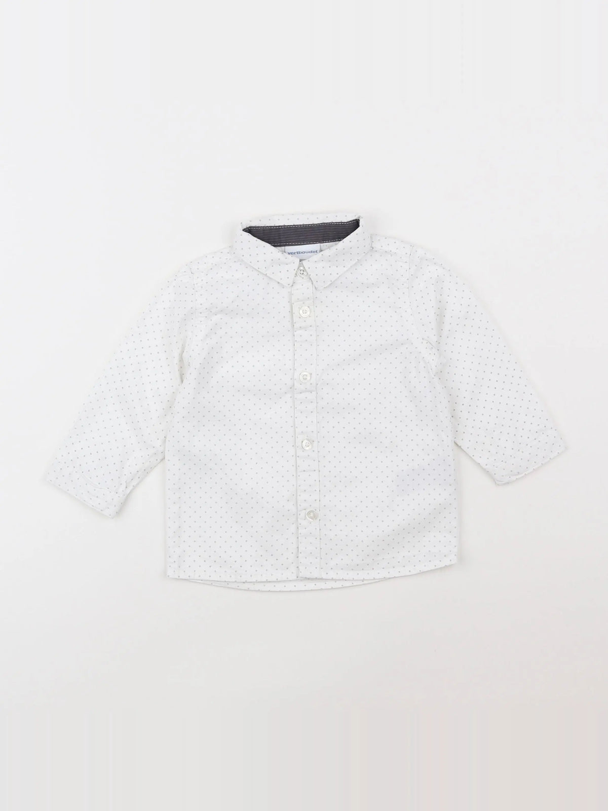 Vertbaudet - chemise blanc - 12 mois