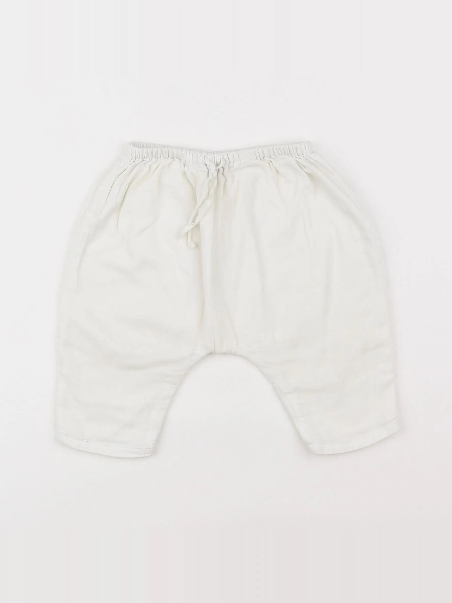 Boutchou - pantalon blanc - 3 mois