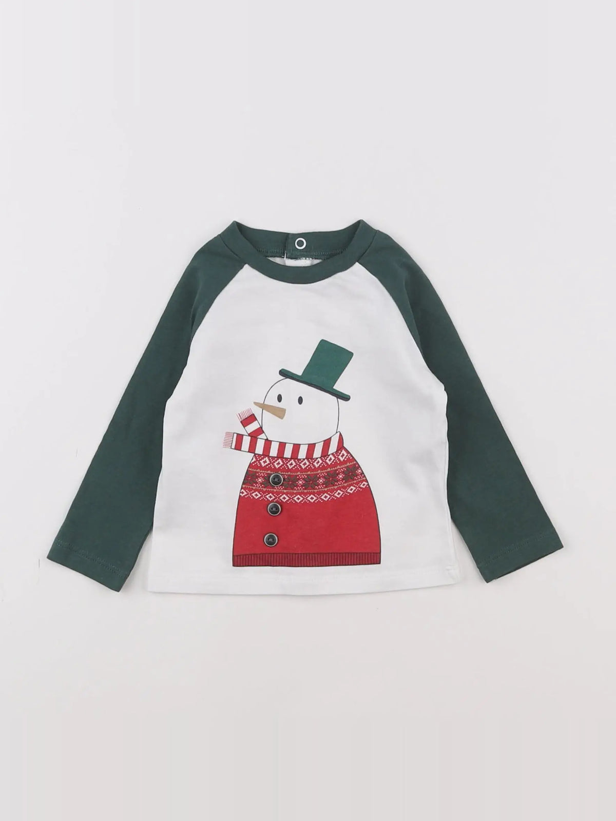 Vertbaudet - tee-shirt blanc - 3 mois