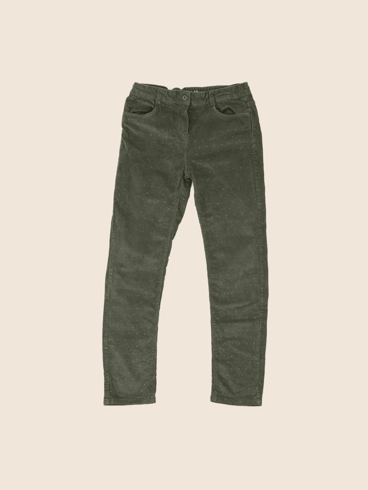 Vertbaudet - pantalon vert - 12 ans