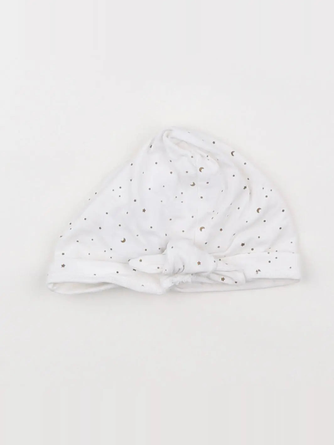 Vertbaudet - bonnet blanc - 12/18 mois
