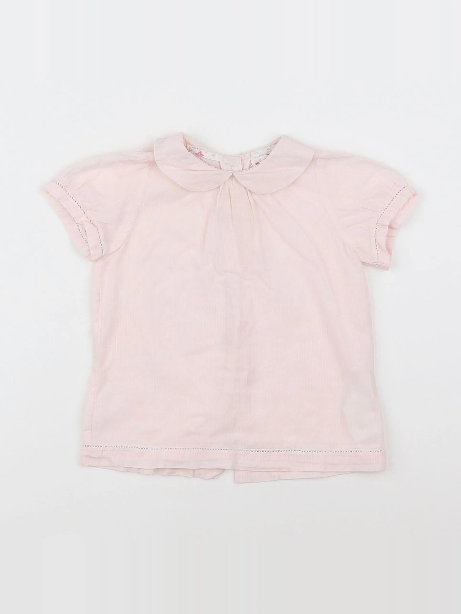 Vertbaudet - blouse rose - 12/18 mois