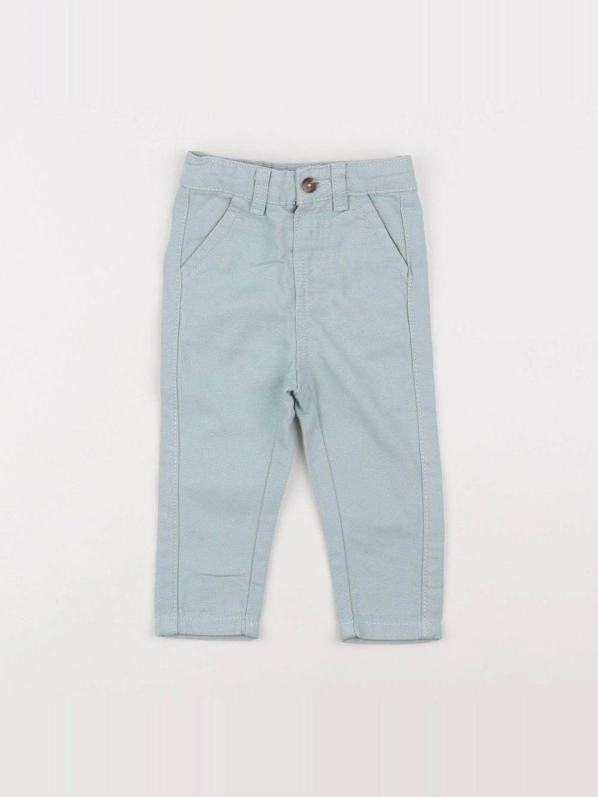 Vertbaudet - pantalon vert - 3 mois