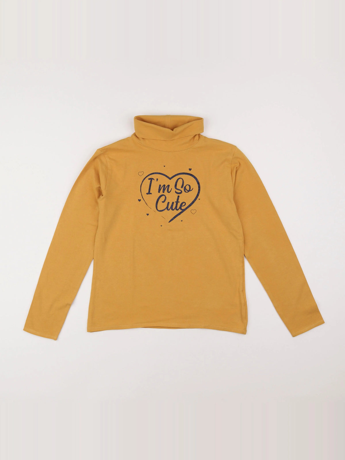 Vertbaudet - tee-shirt jaune - 12 ans