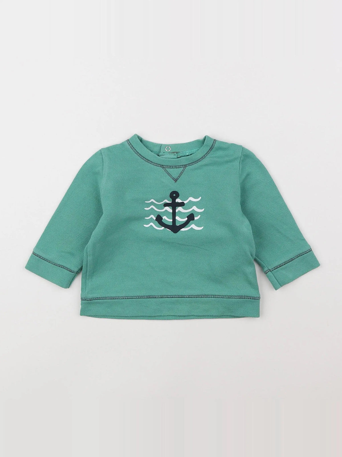 Absorba - sweat vert - 6 mois