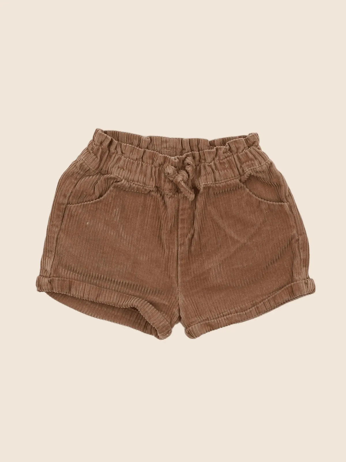 Vertbaudet - short marron - 9 mois