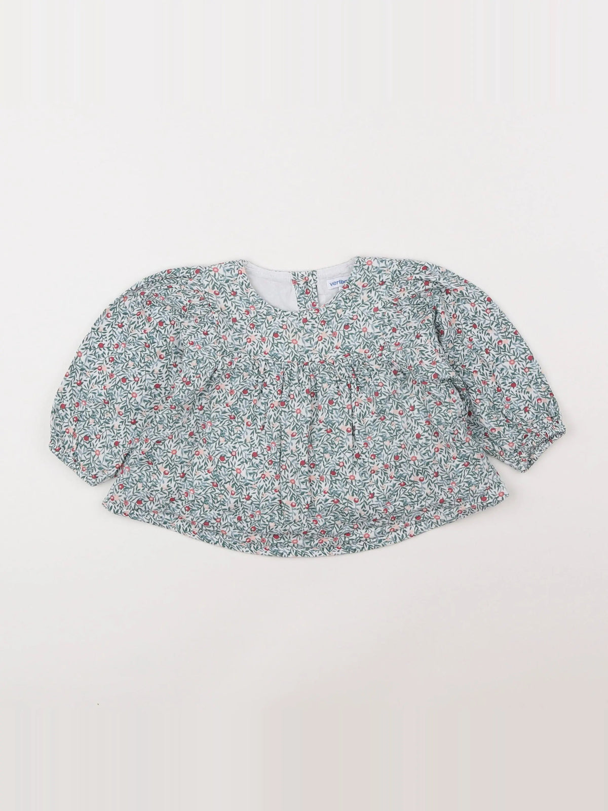 Vertbaudet - blouse multicolore - 12 mois