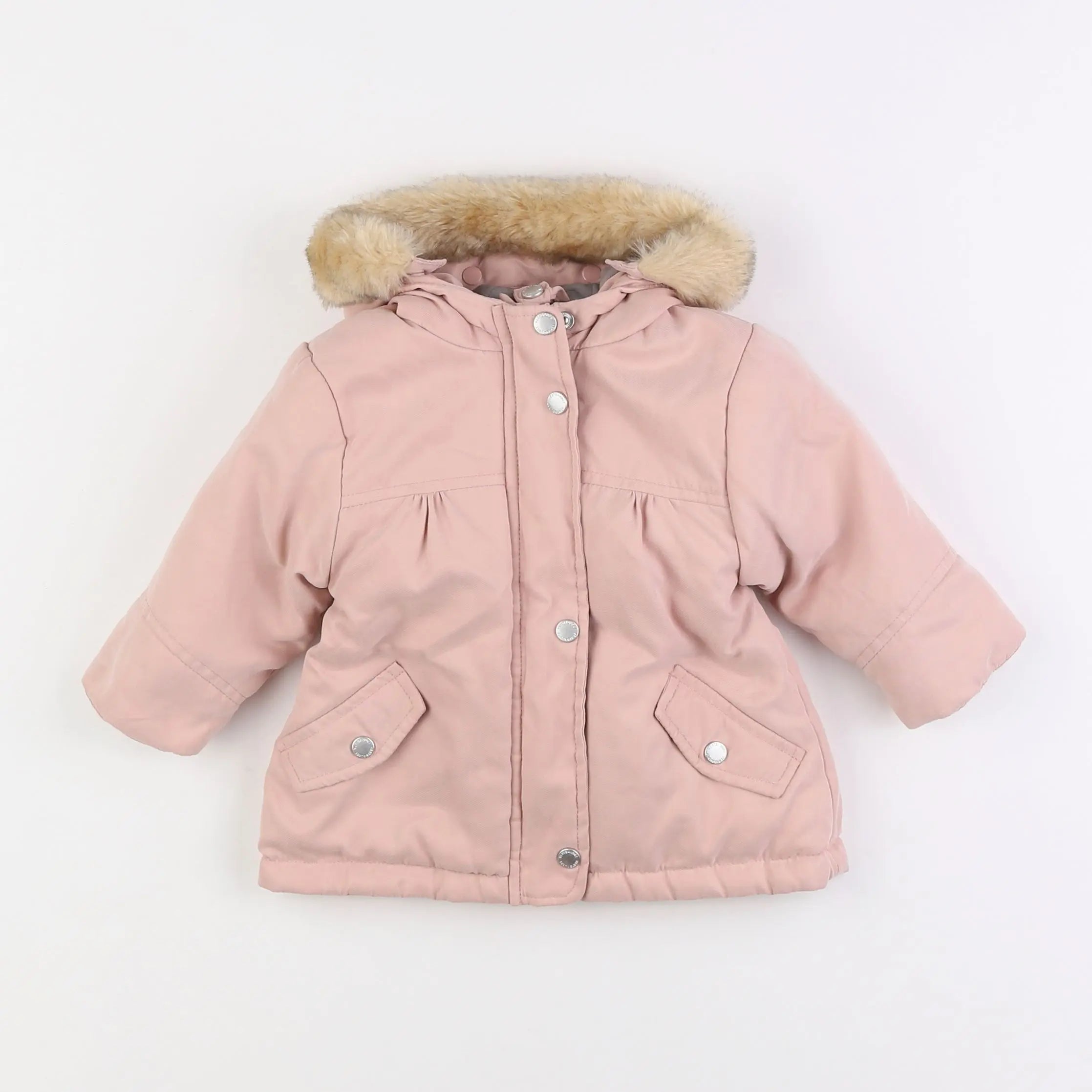 Vertbaudet - parka rose - 6 mois