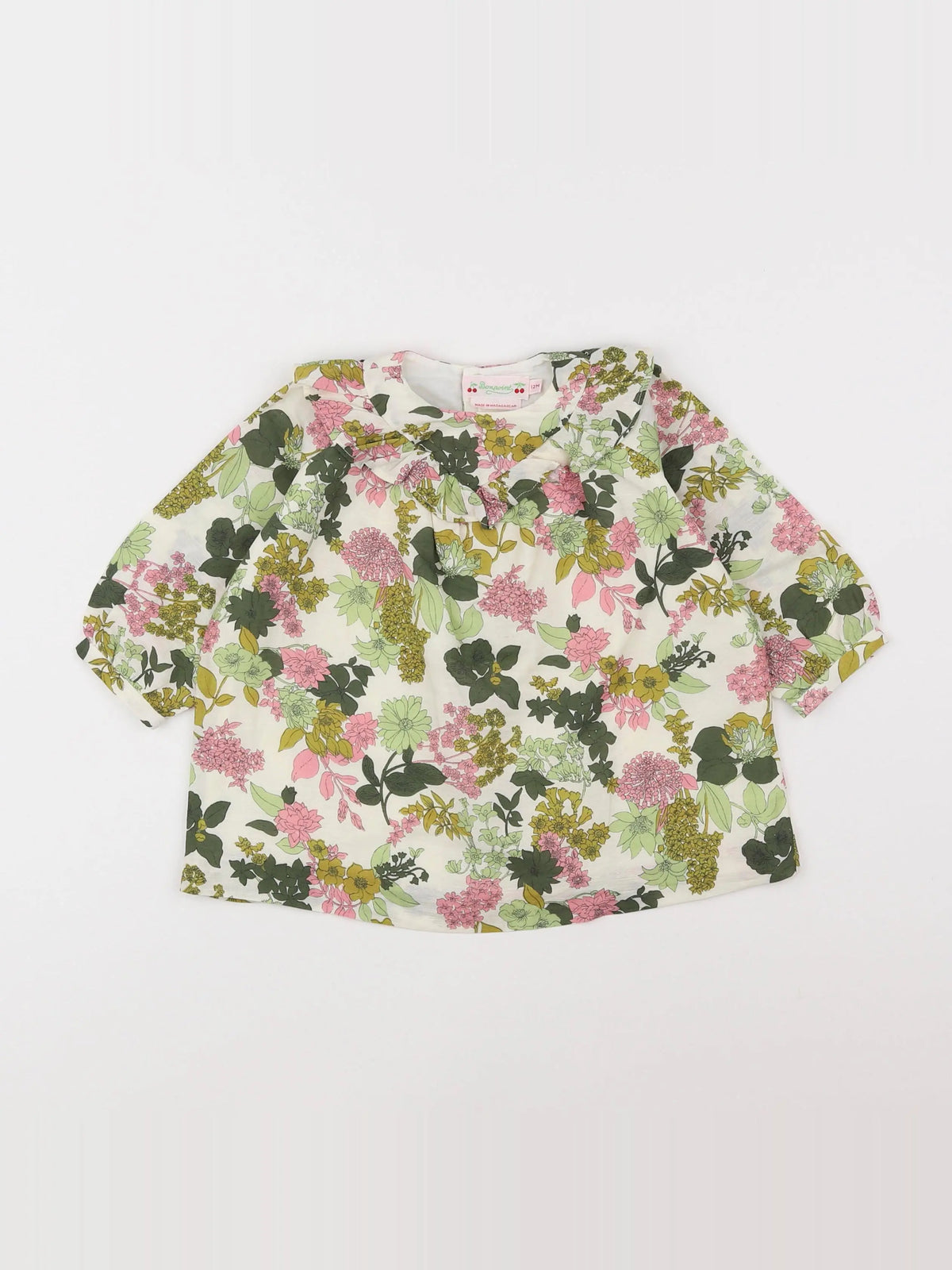 Bonpoint - robe multicolore - 12 mois