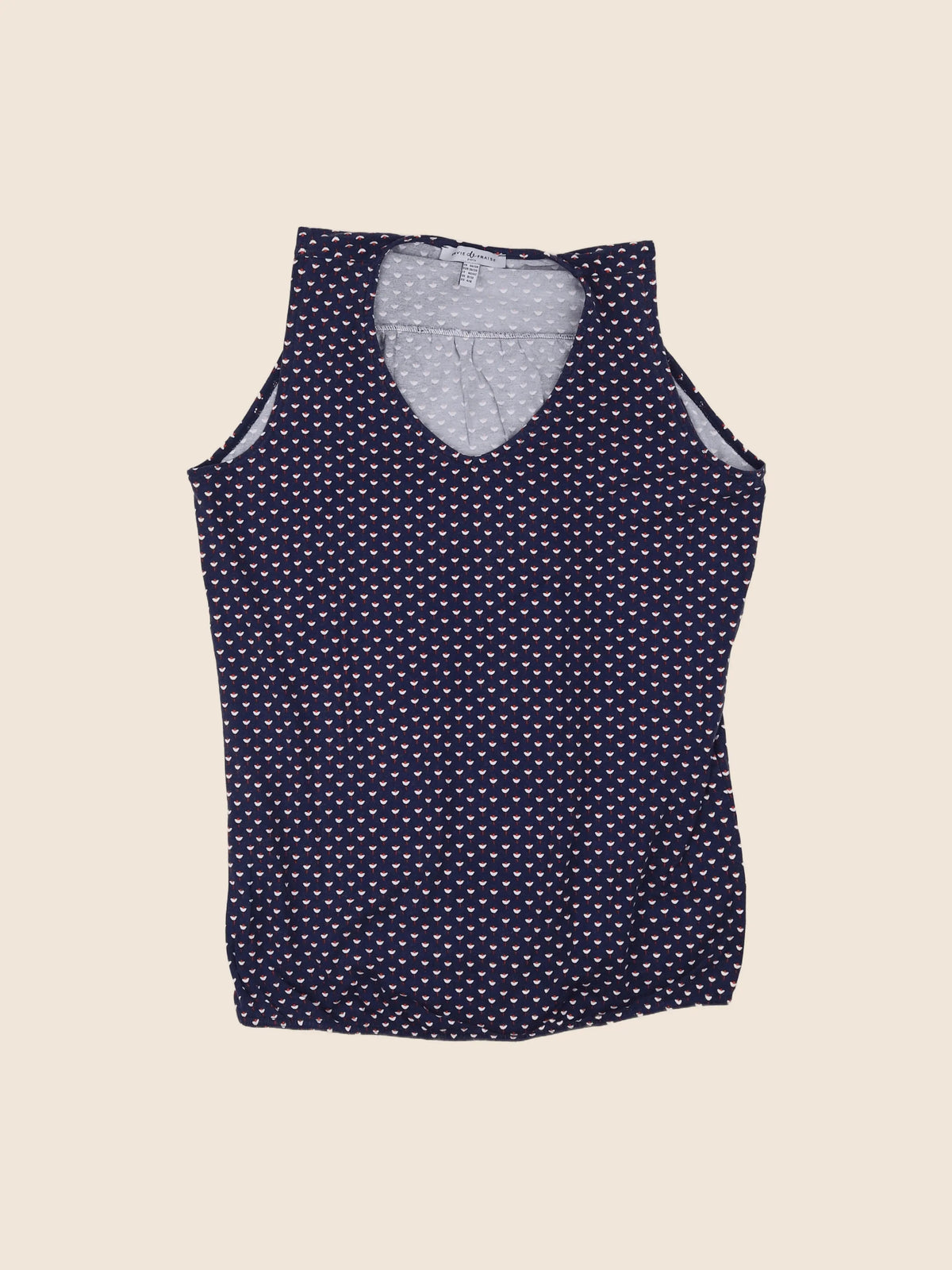 Envie de fraise - tee-shirt grossesse bleu - 36 à 38
