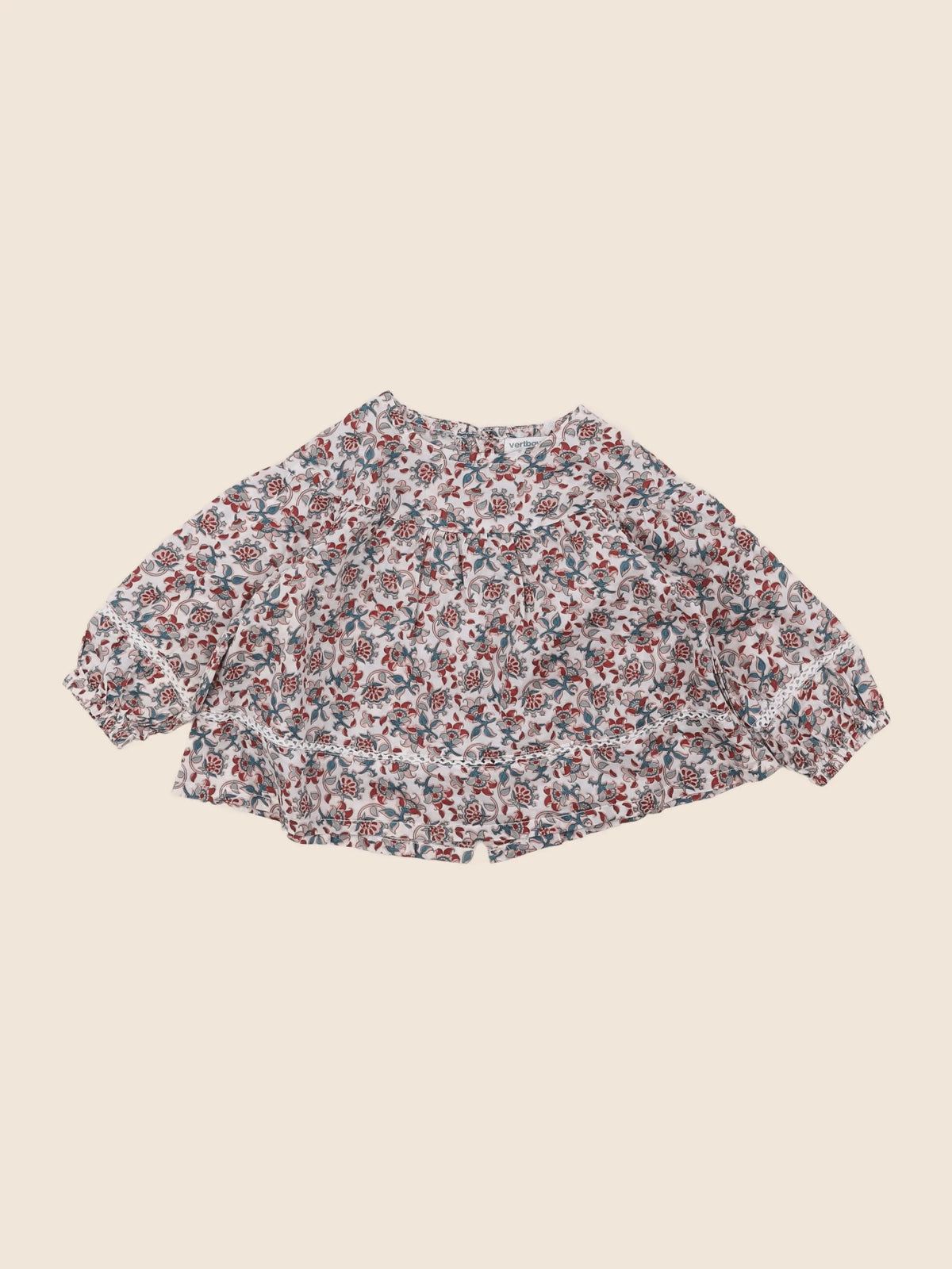 Vertbaudet - blouse multicolore - 18 mois