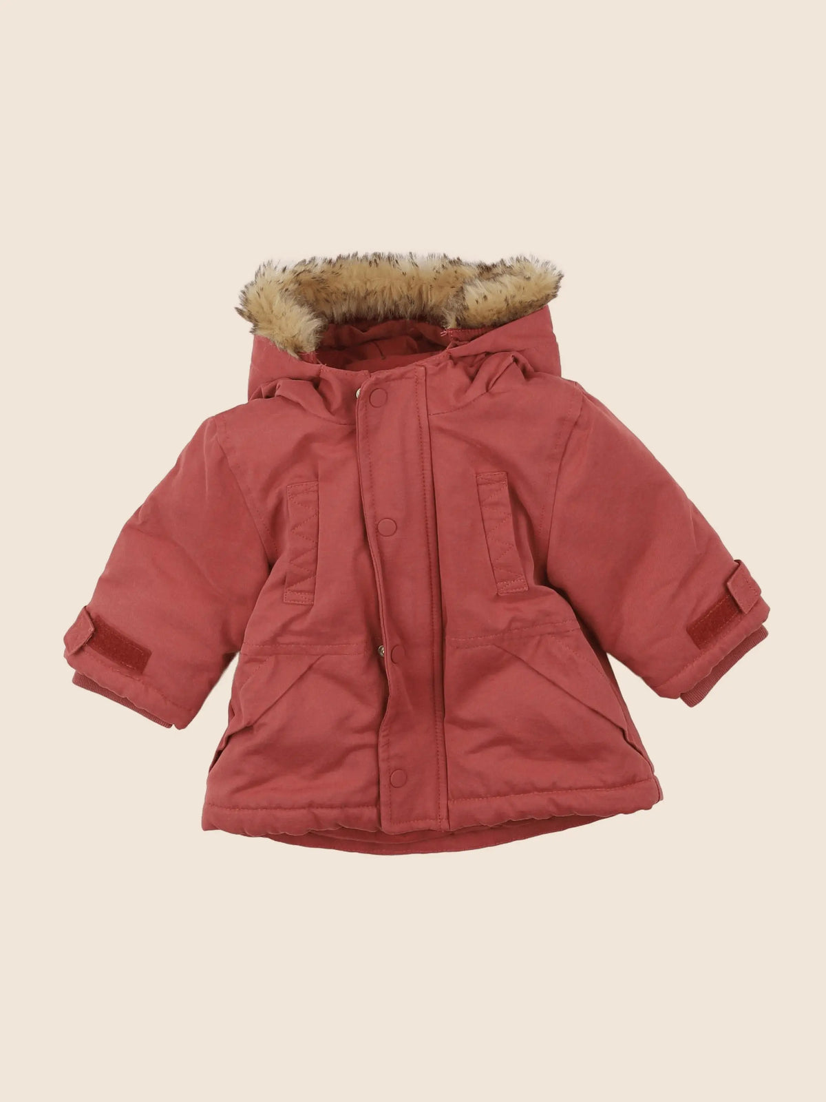 Vertbaudet - manteau rose - 6 mois