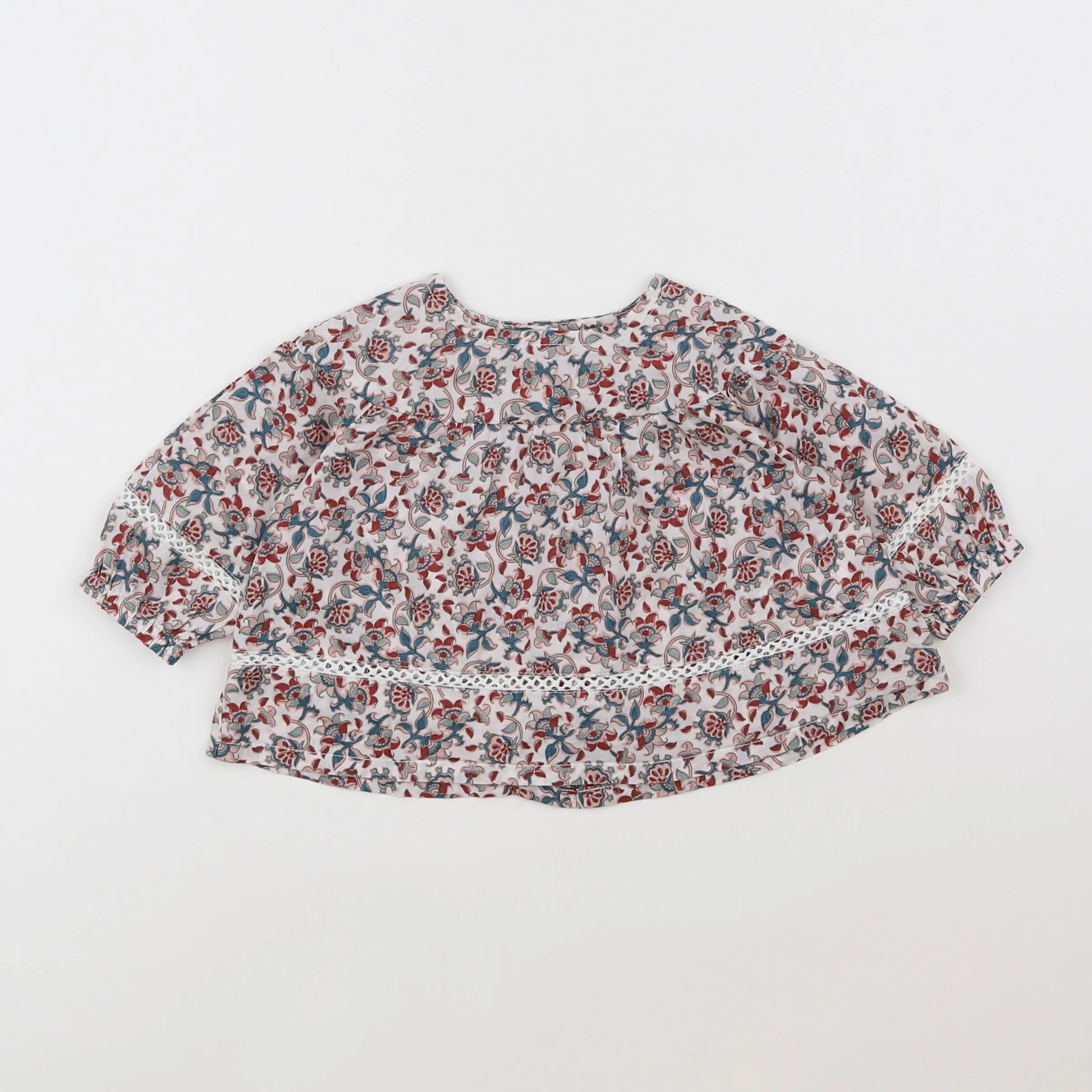 Vertbaudet - blouse rose - 6 mois