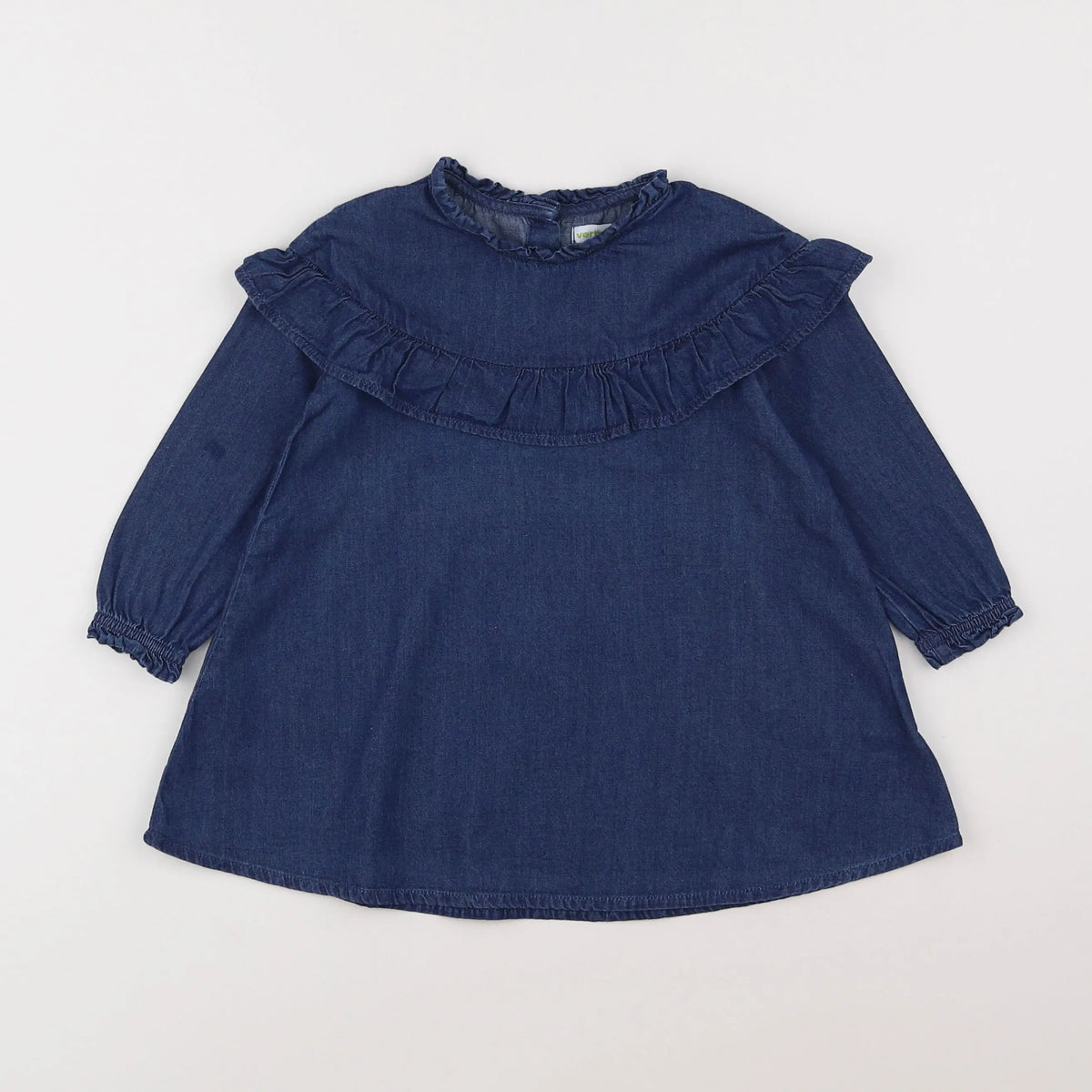 Vertbaudet - robe bleu - 2 ans