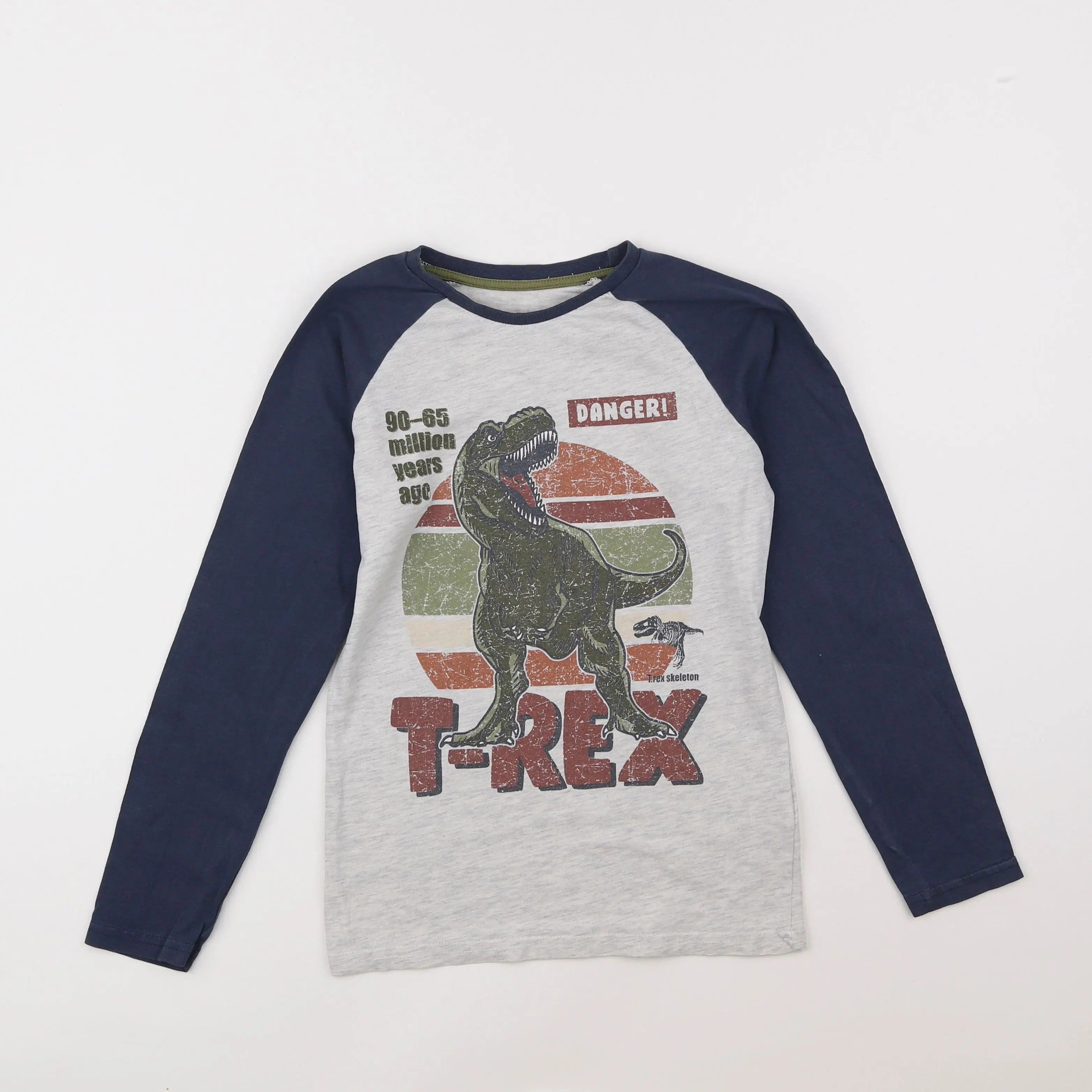 Vertbaudet - tee-shirt bleu - 10 ans