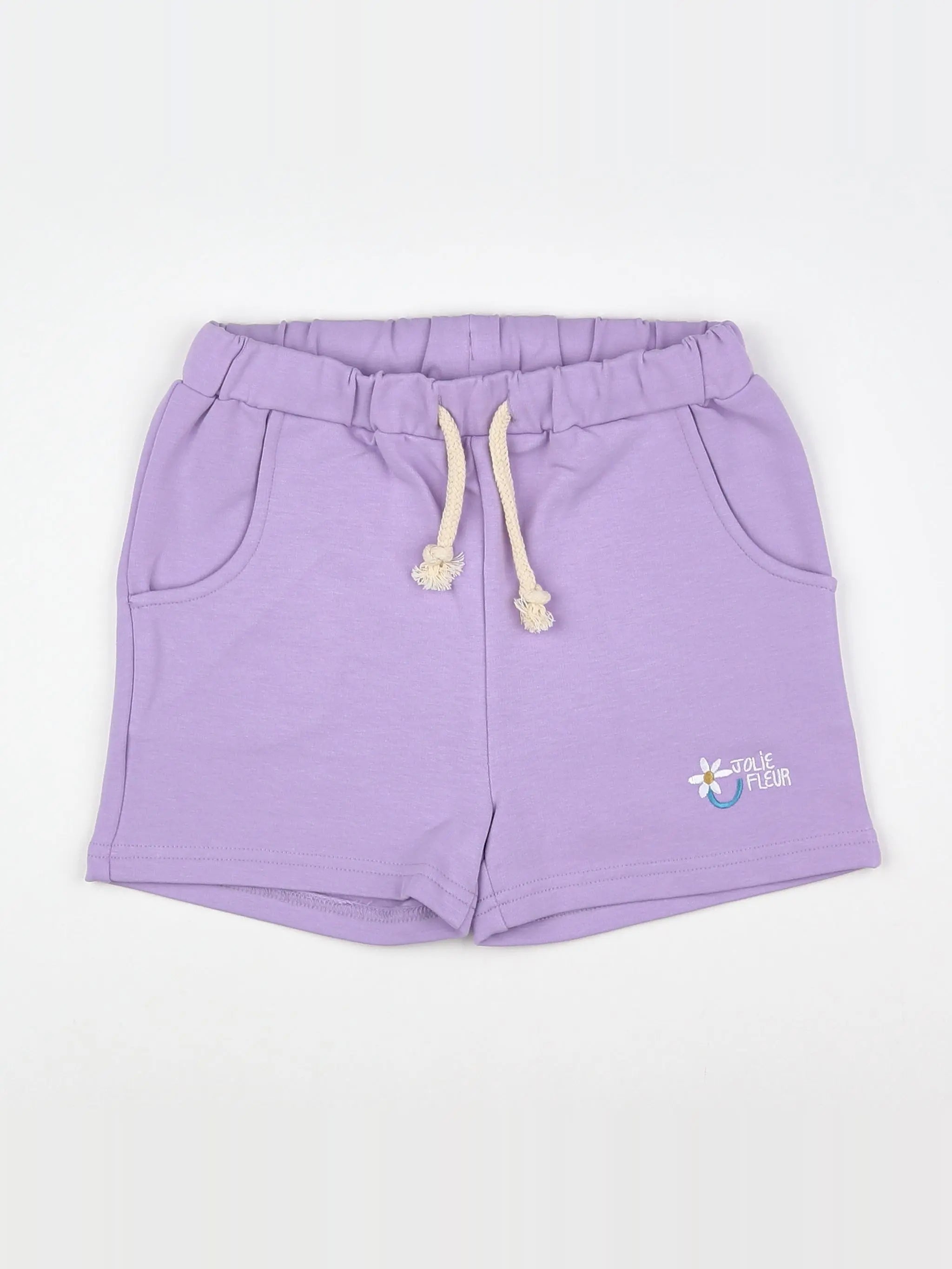Maison Tadaboum - short violet (état neuf) - 9 mois