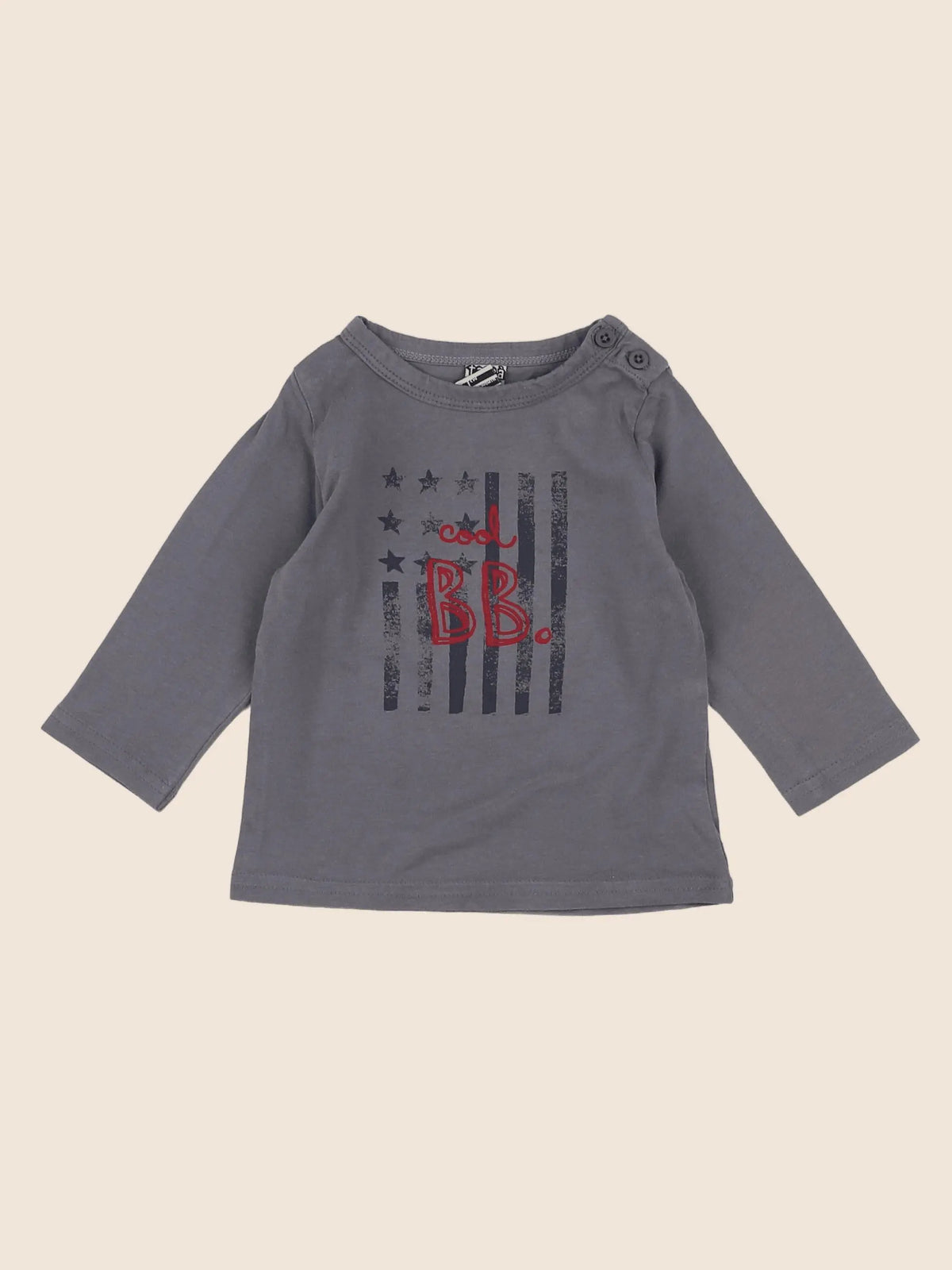 Tape à l'oeil - tee-shirt gris - 9 mois