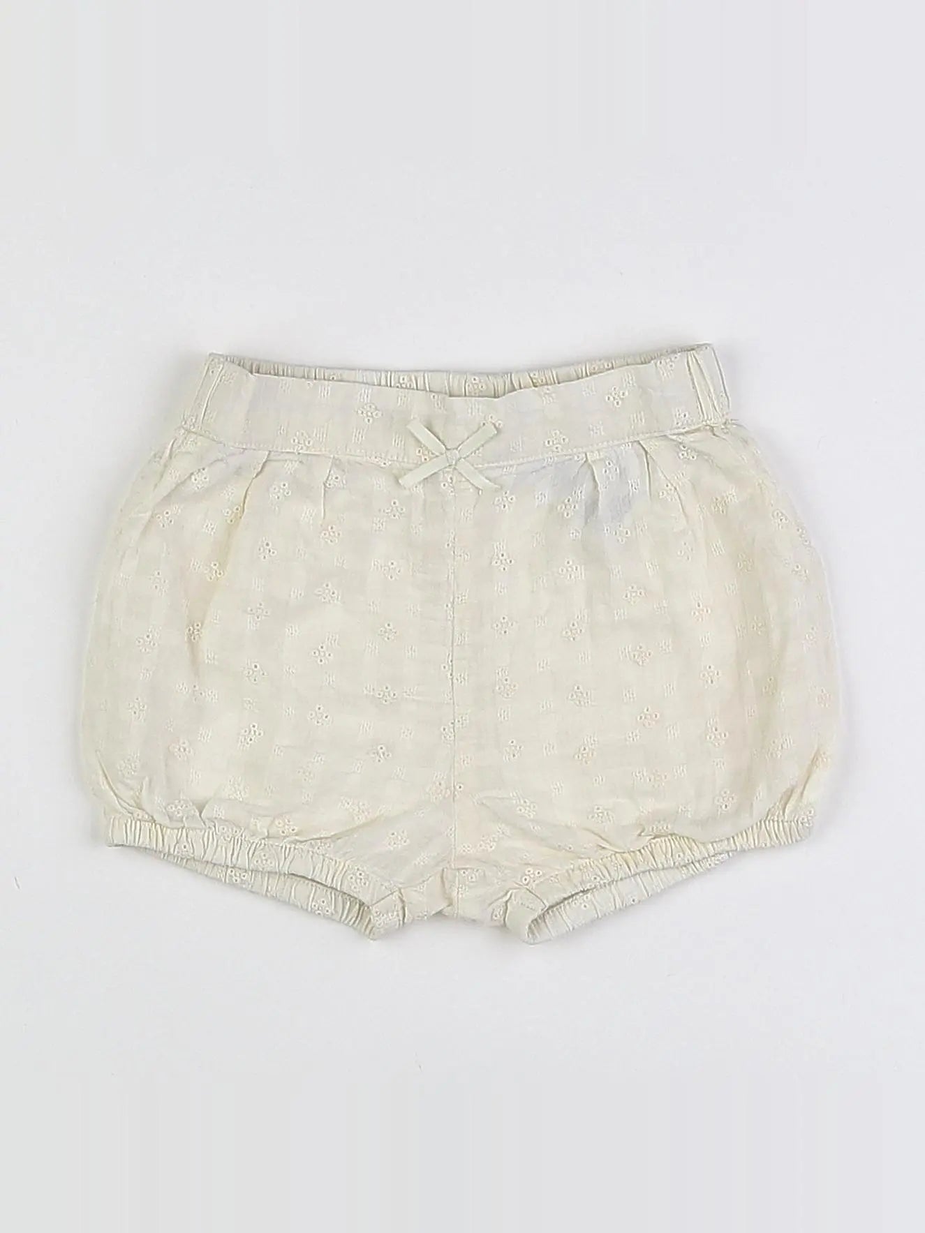 H&M - bloomer blanc - 9/12 mois