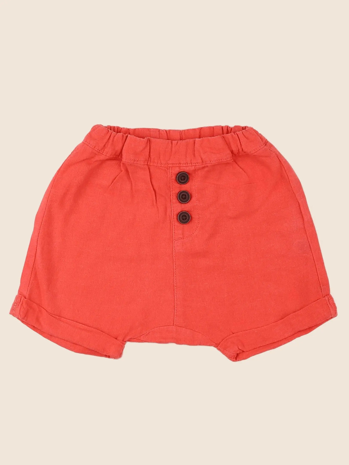 Tape à l'oeil - short orange - 18 mois