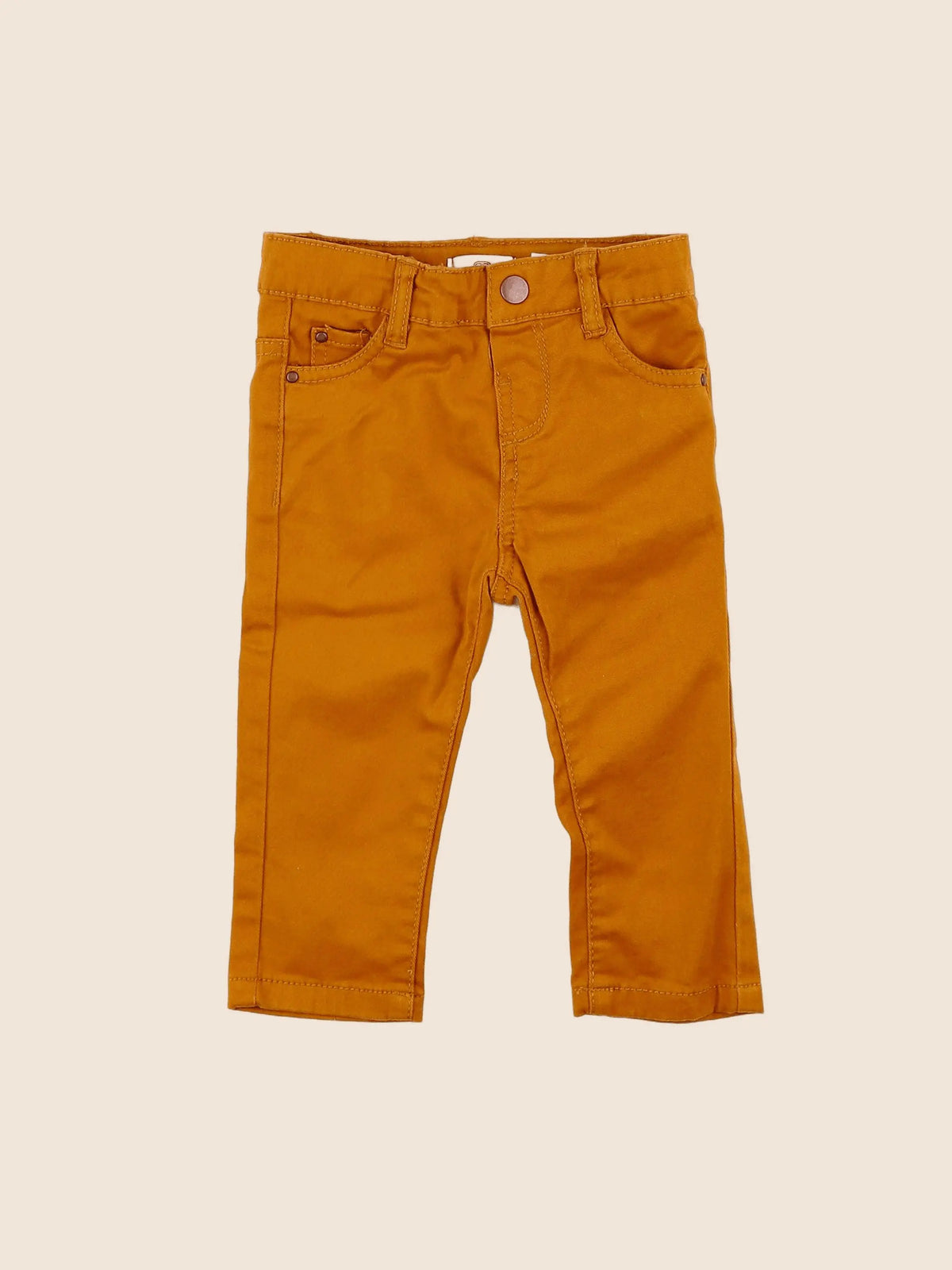 La Redoute - pantalon orange - 9 mois