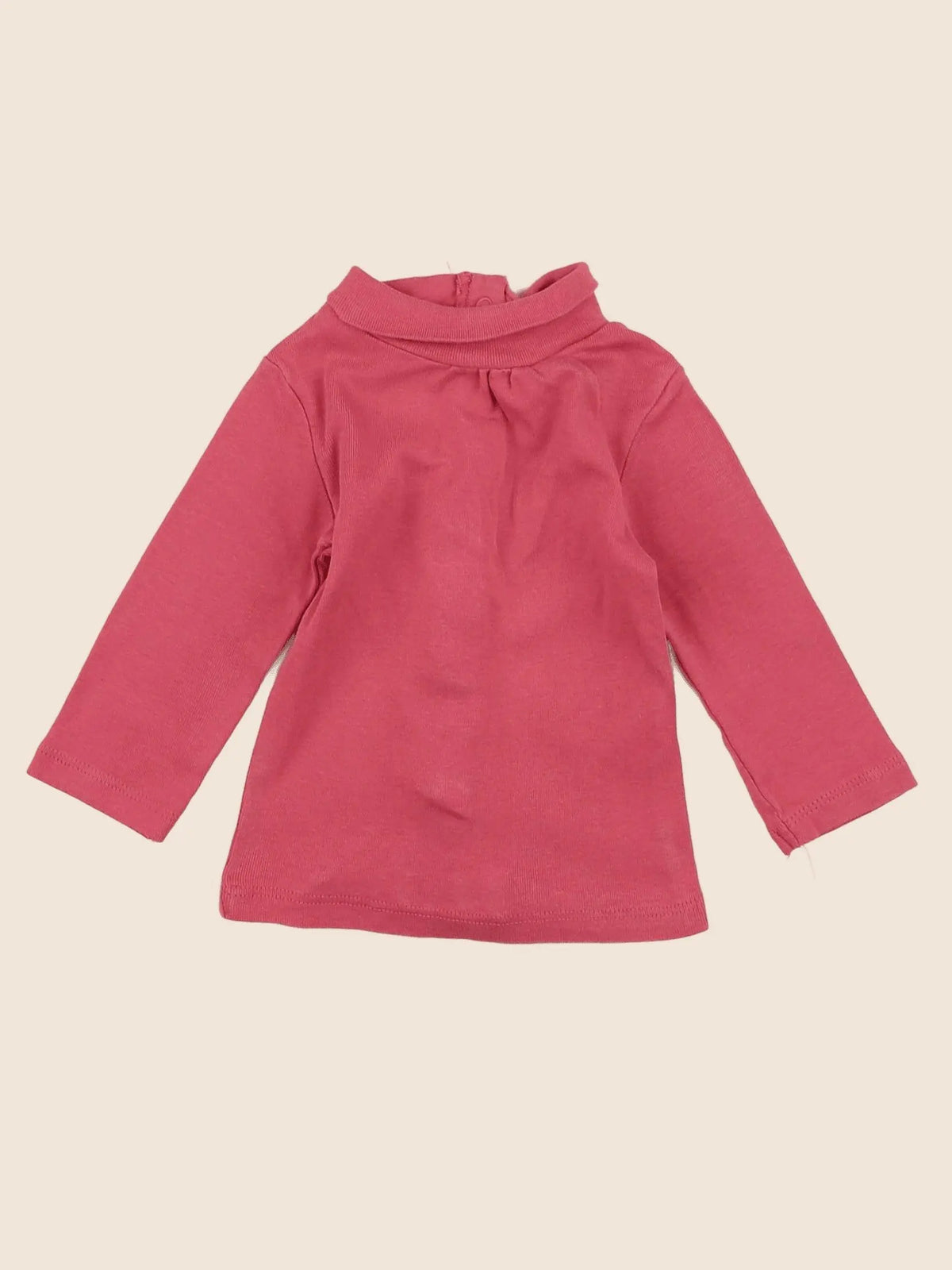 Vertbaudet - sous-pull rose - 6 mois