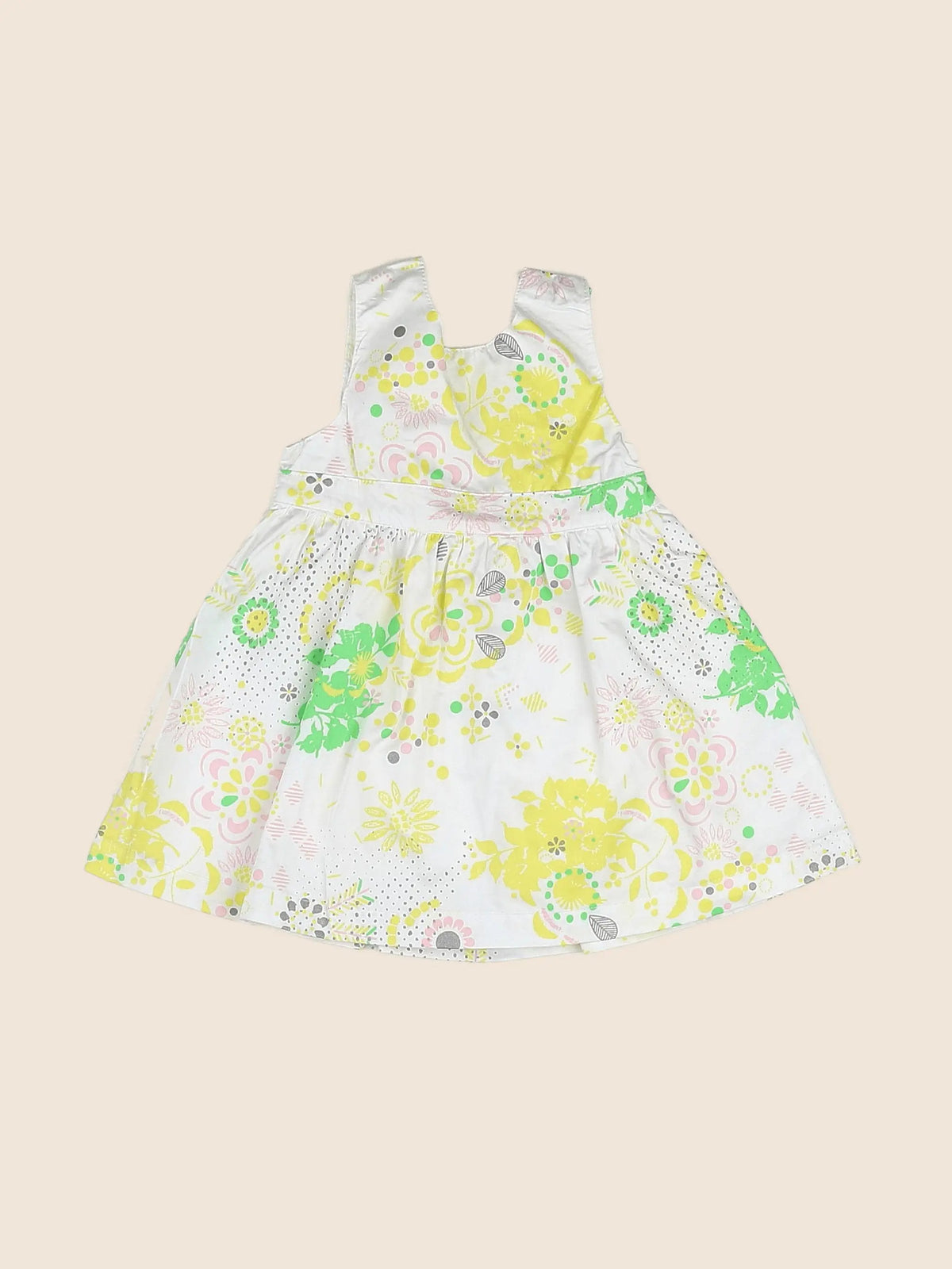 Vertbaudet - robe jaune - 9 mois