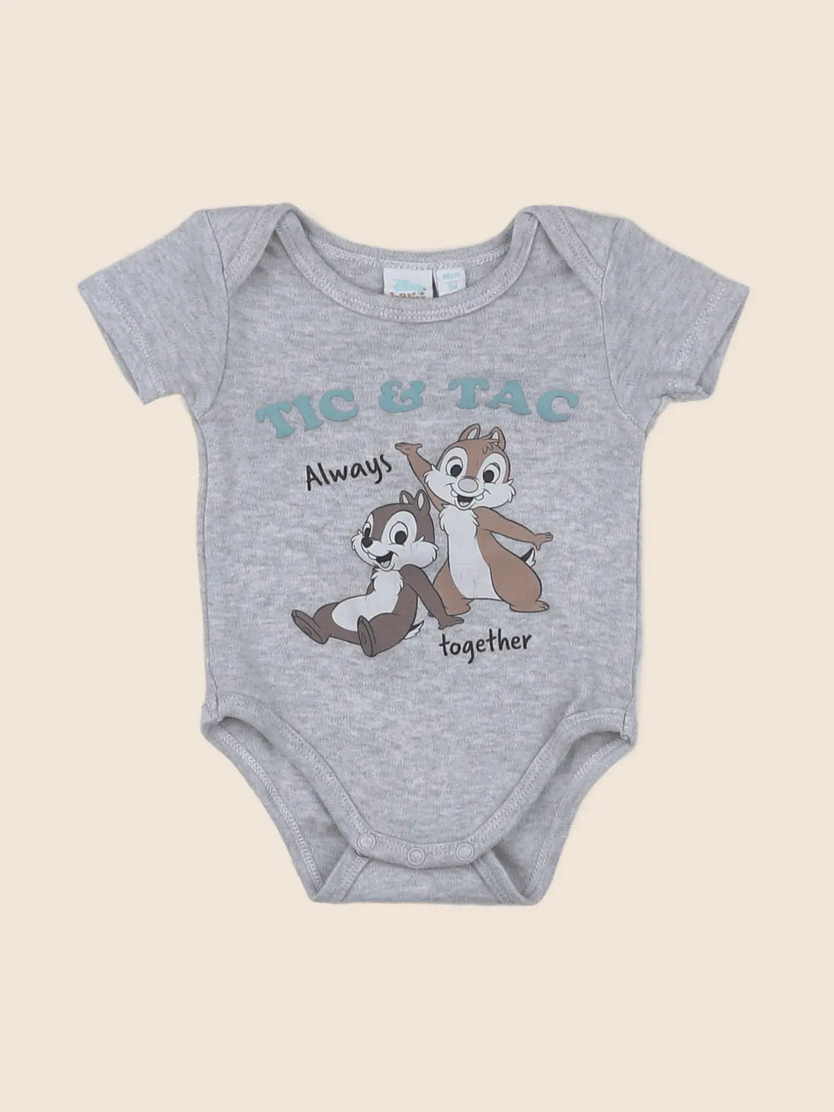 Vertbaudet - body gris - 3 mois