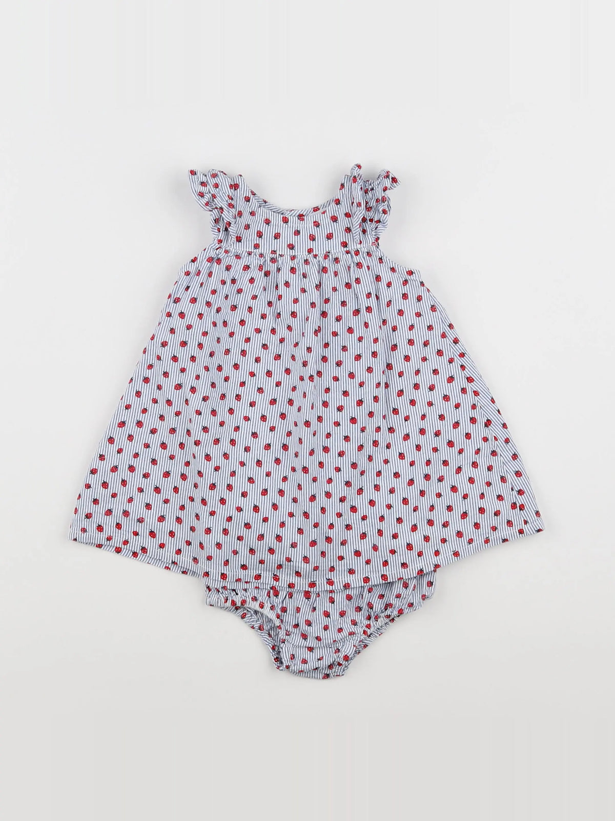 Boutchou - robe bleu - 3 mois