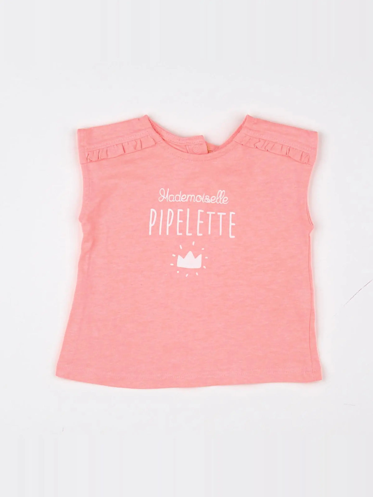 Tape à l'oeil - tee-shirt rose - 6 mois