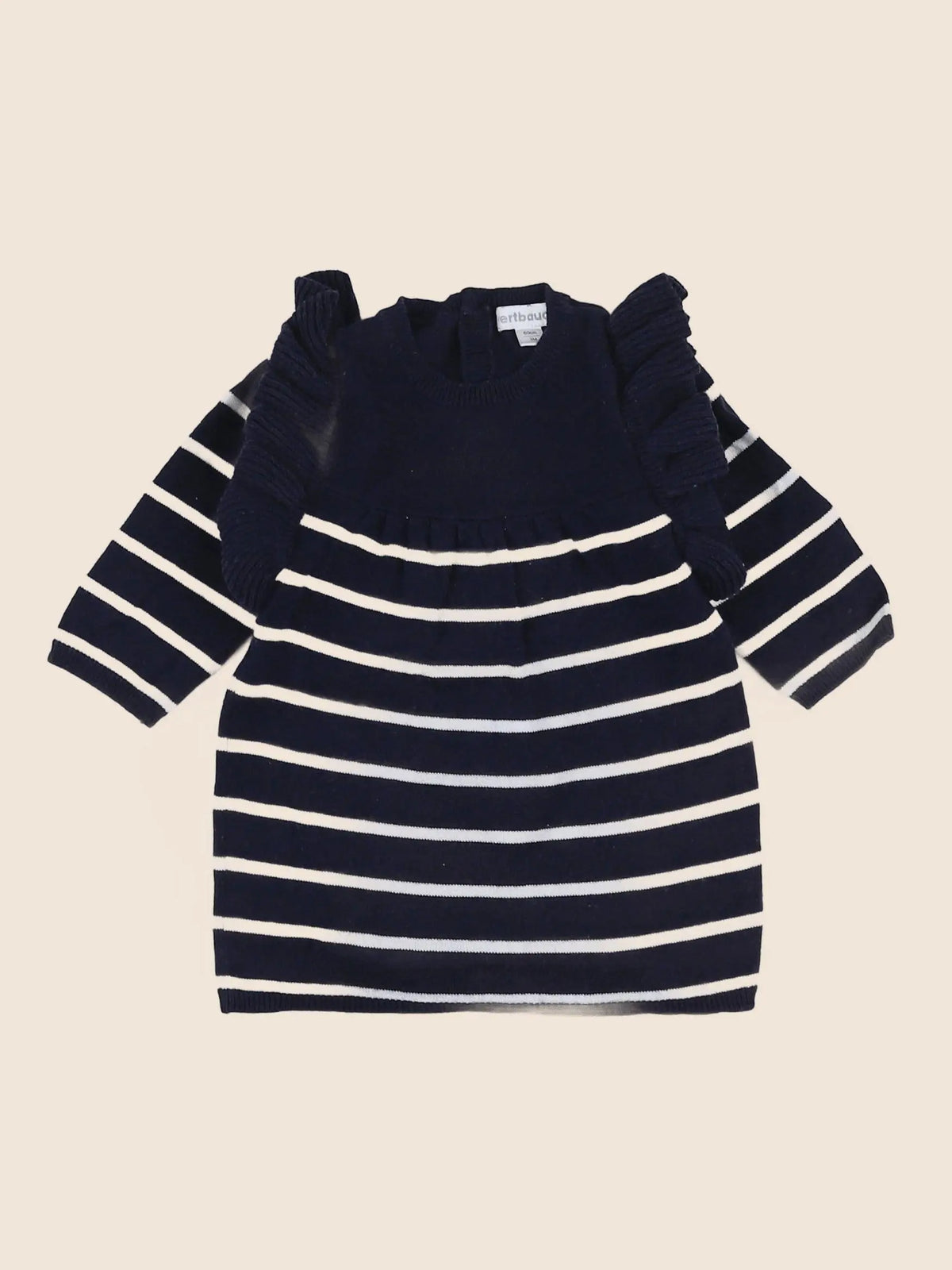 Vertbaudet - robe bleu - 3 mois