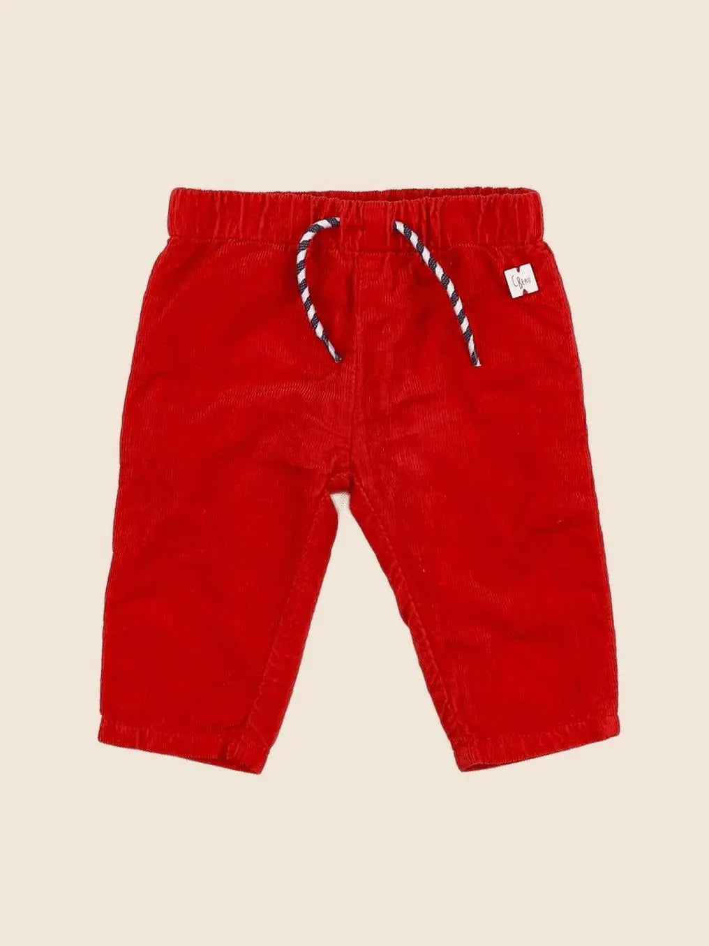 Carrément Beau - pantalon rouge - 6 mois