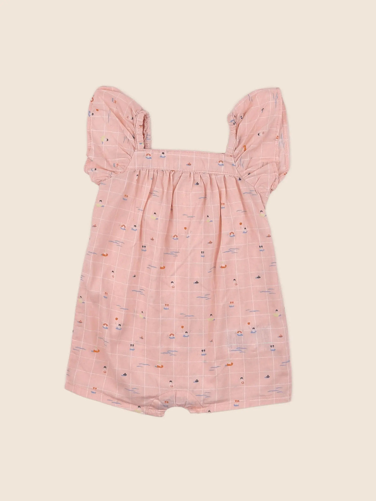 Vertbaudet - combinaison rose - 3 mois