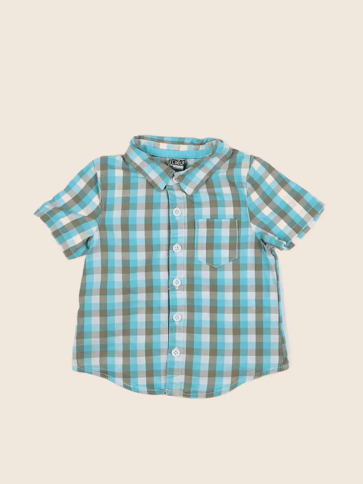 Tape à l'oeil - chemise multicolore - 18 mois