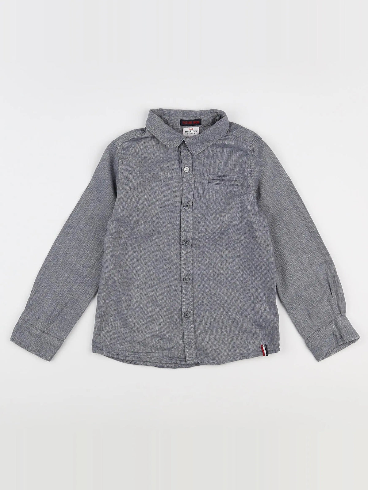 Tape à l'oeil - chemise bleu - 6 ans