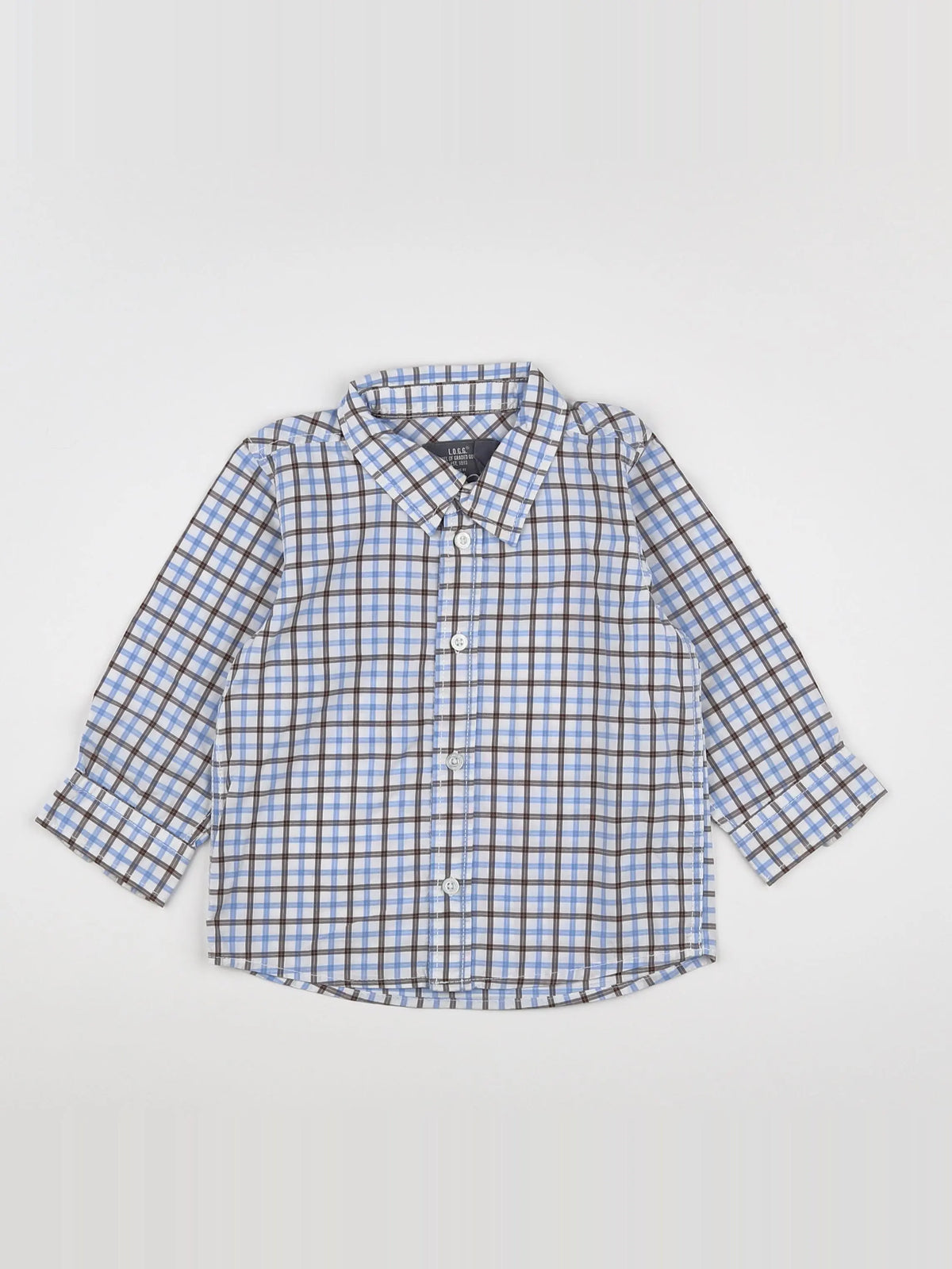 H&M - chemise multicolore - 9/12 mois